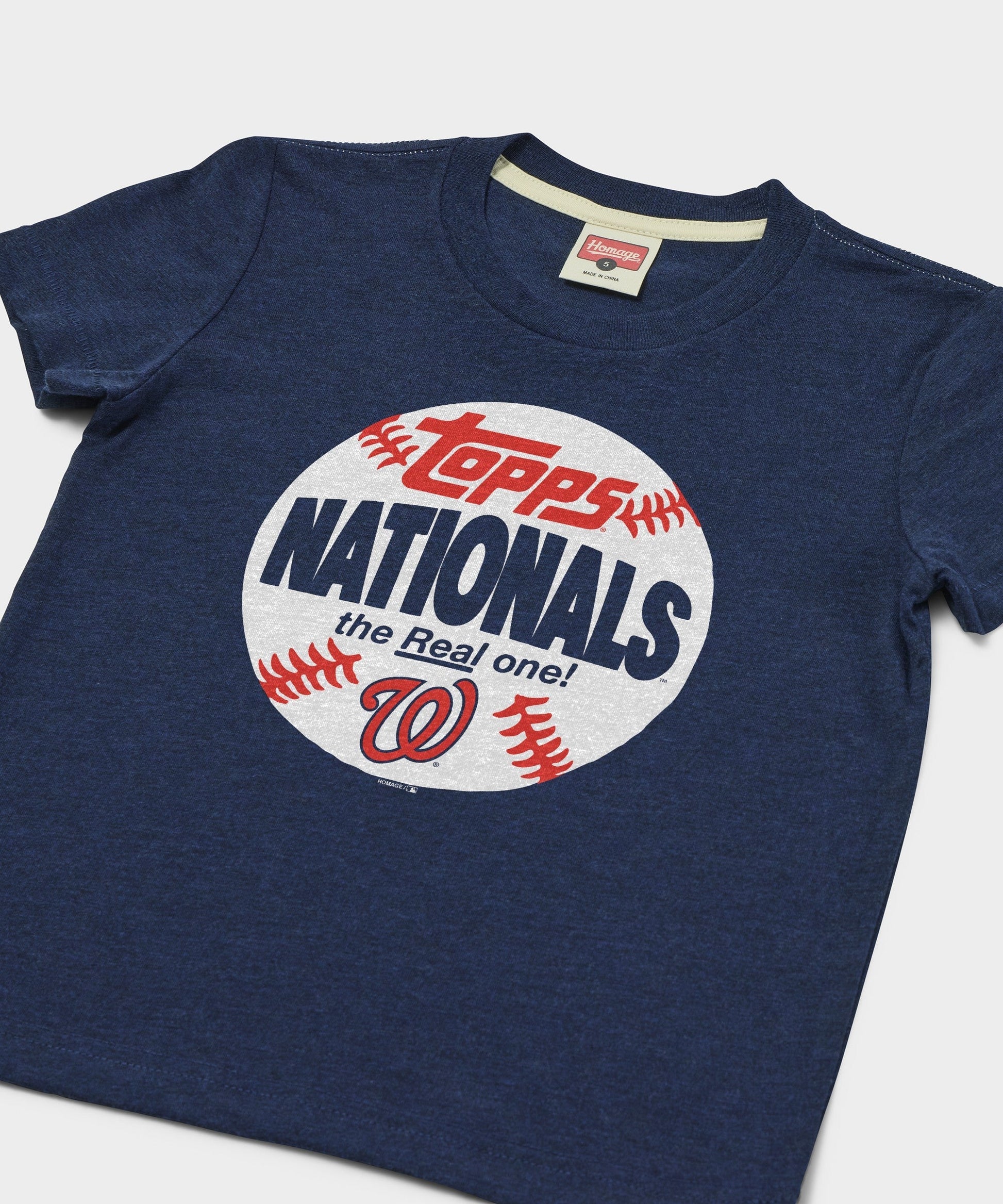 Youth MLB x Topps Baseball The Real One Washington Nationals