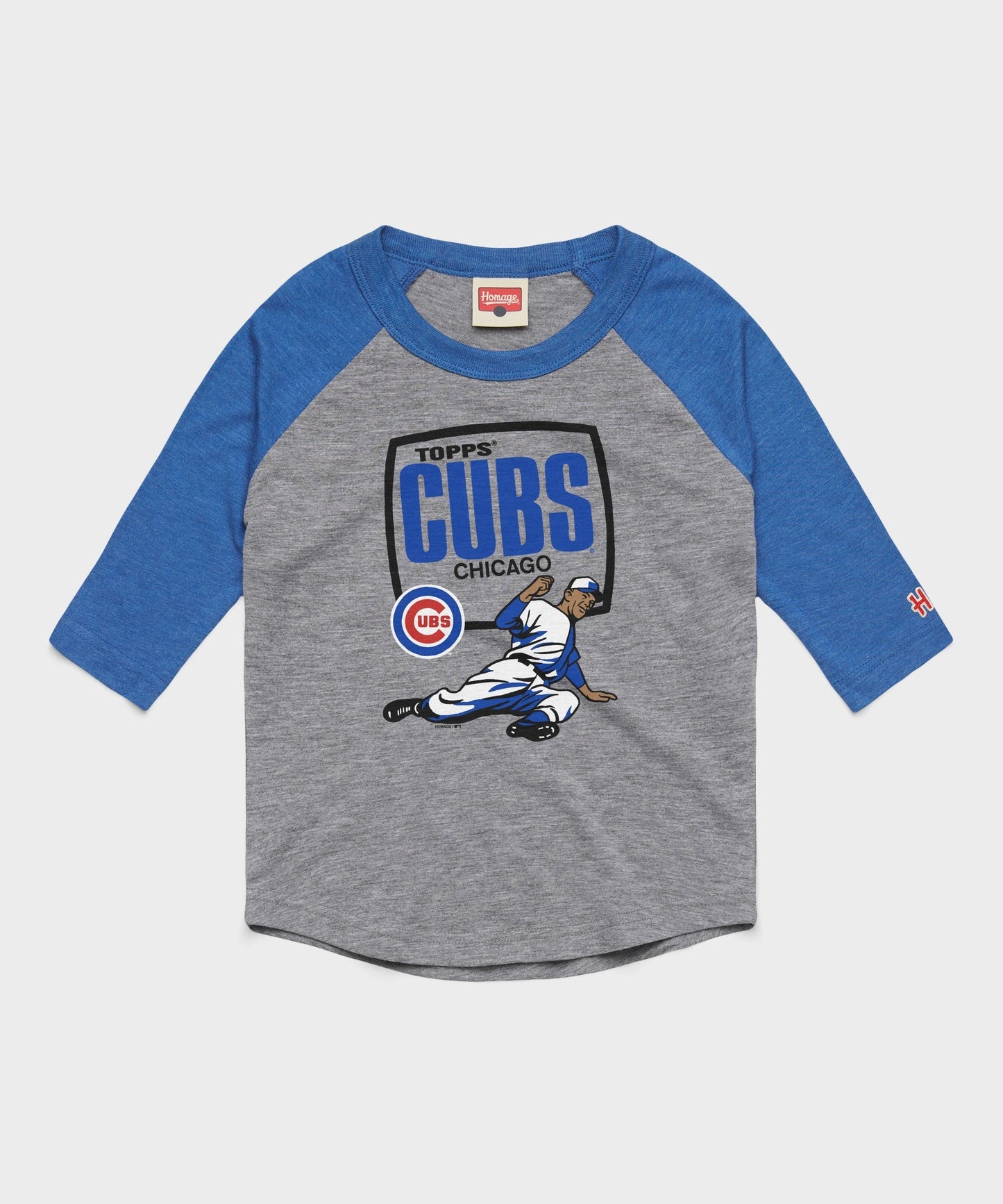 Youth MLB x Topps Chicago Cubs Raglan