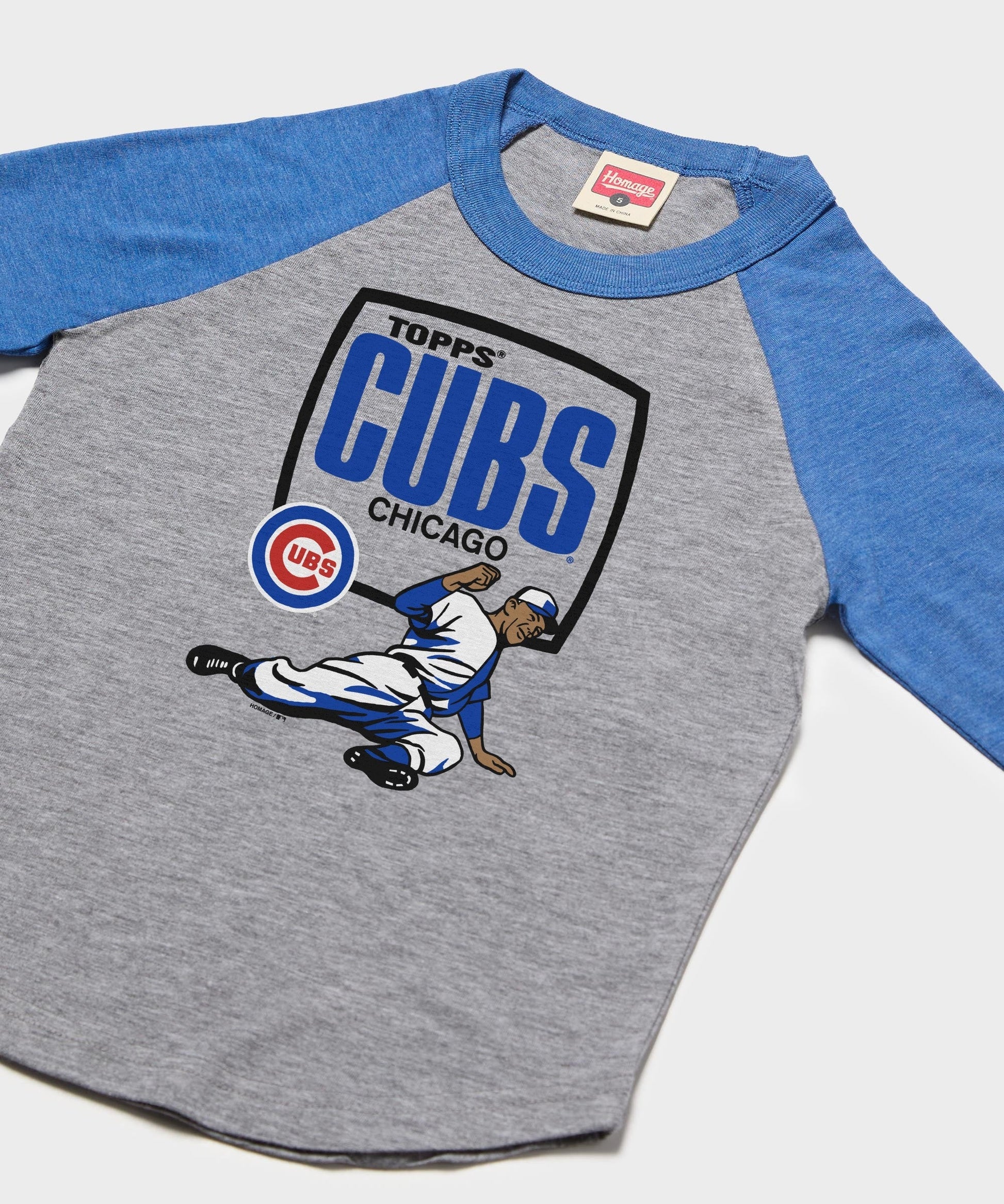 Youth MLB x Topps Chicago Cubs Raglan