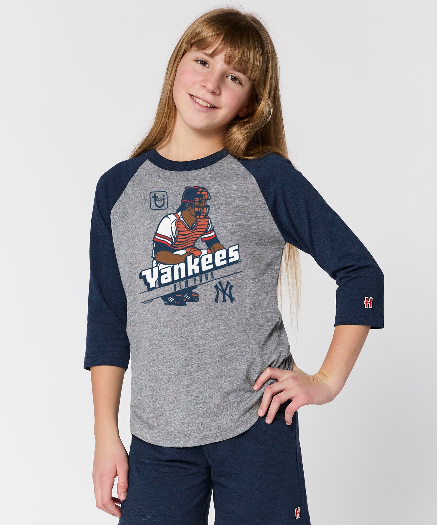 Youth MLB x Topps New York Yankees Raglan