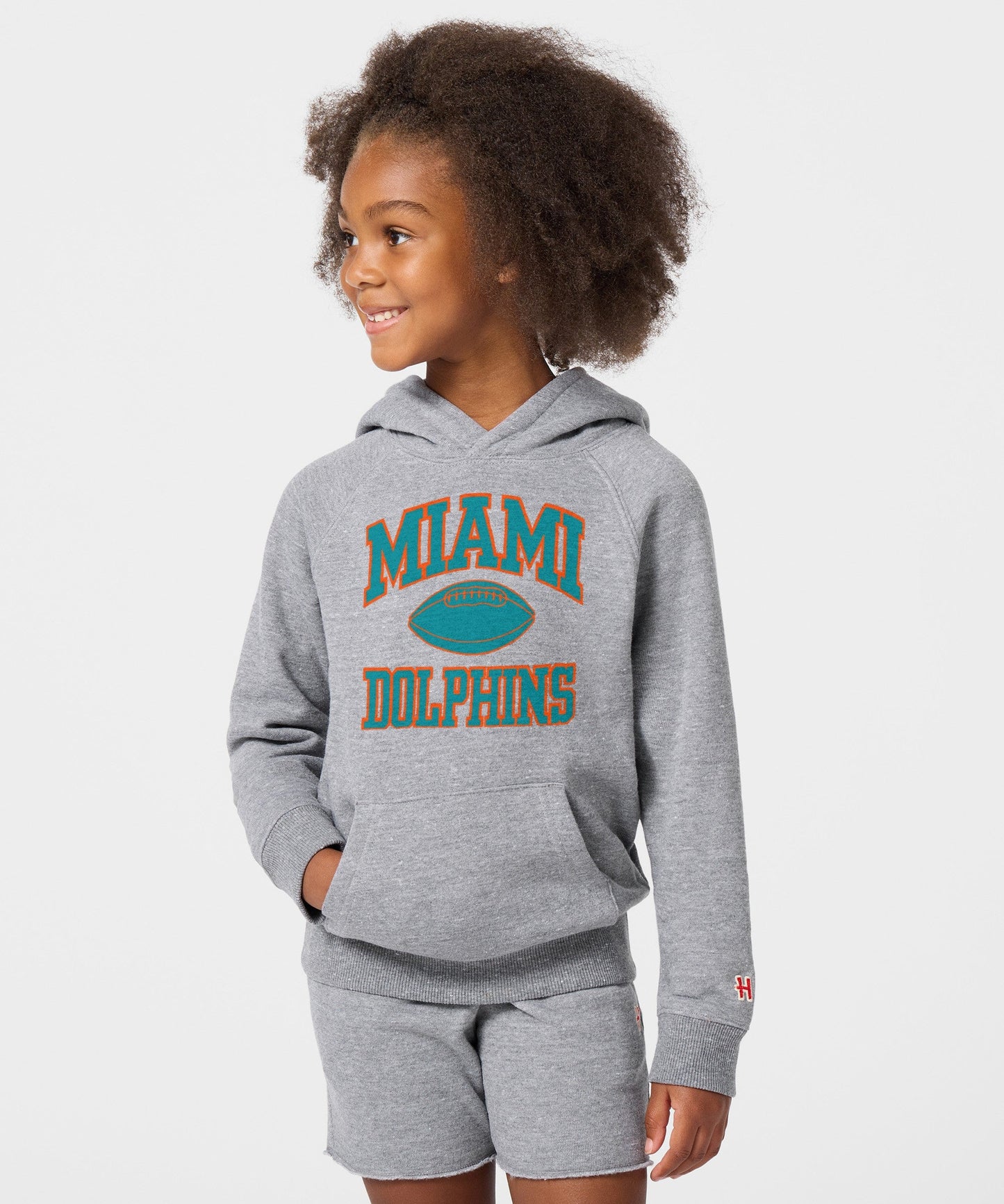 Youth Miami Dolphins Gridiron Hoodie