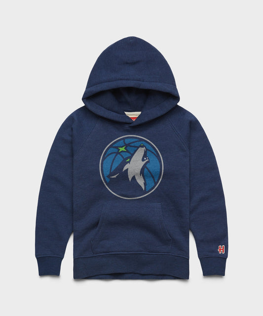 Youth Minnesota Timberwolves Logo Hoodie