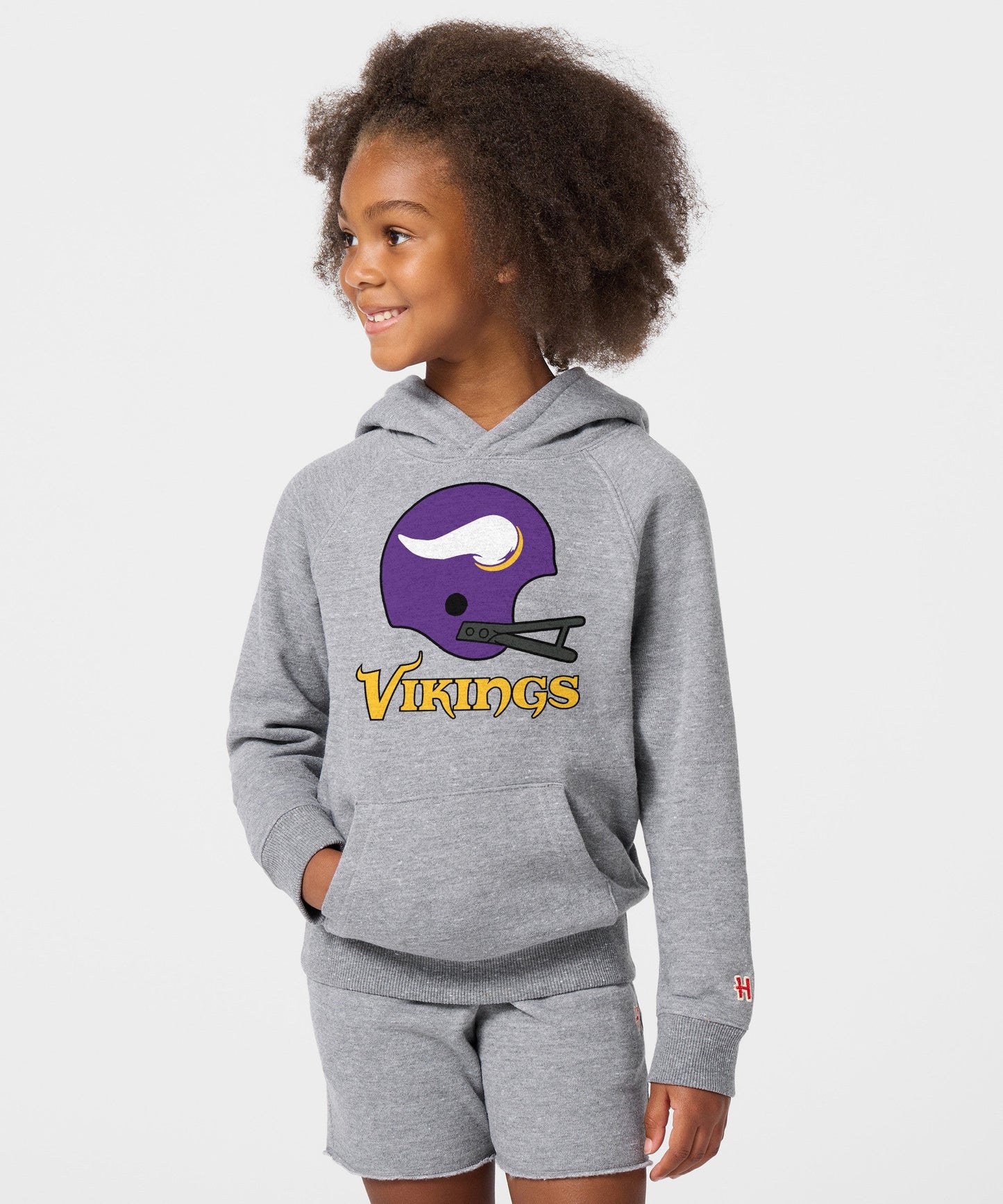Youth Minnesota Vikings Big Helmet Hoodie