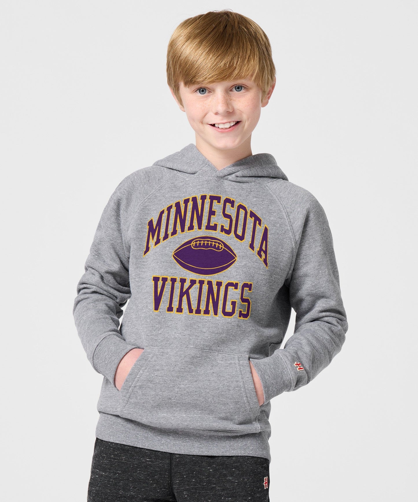 Youth Minnesota Vikings Gridiron Hoodie