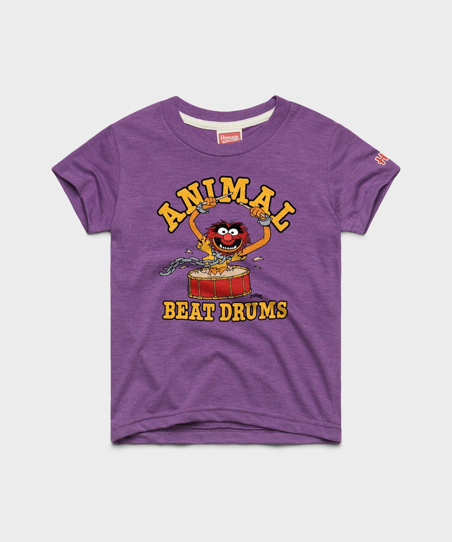 Youth Muppets Animal Beat Drums T-Shirt