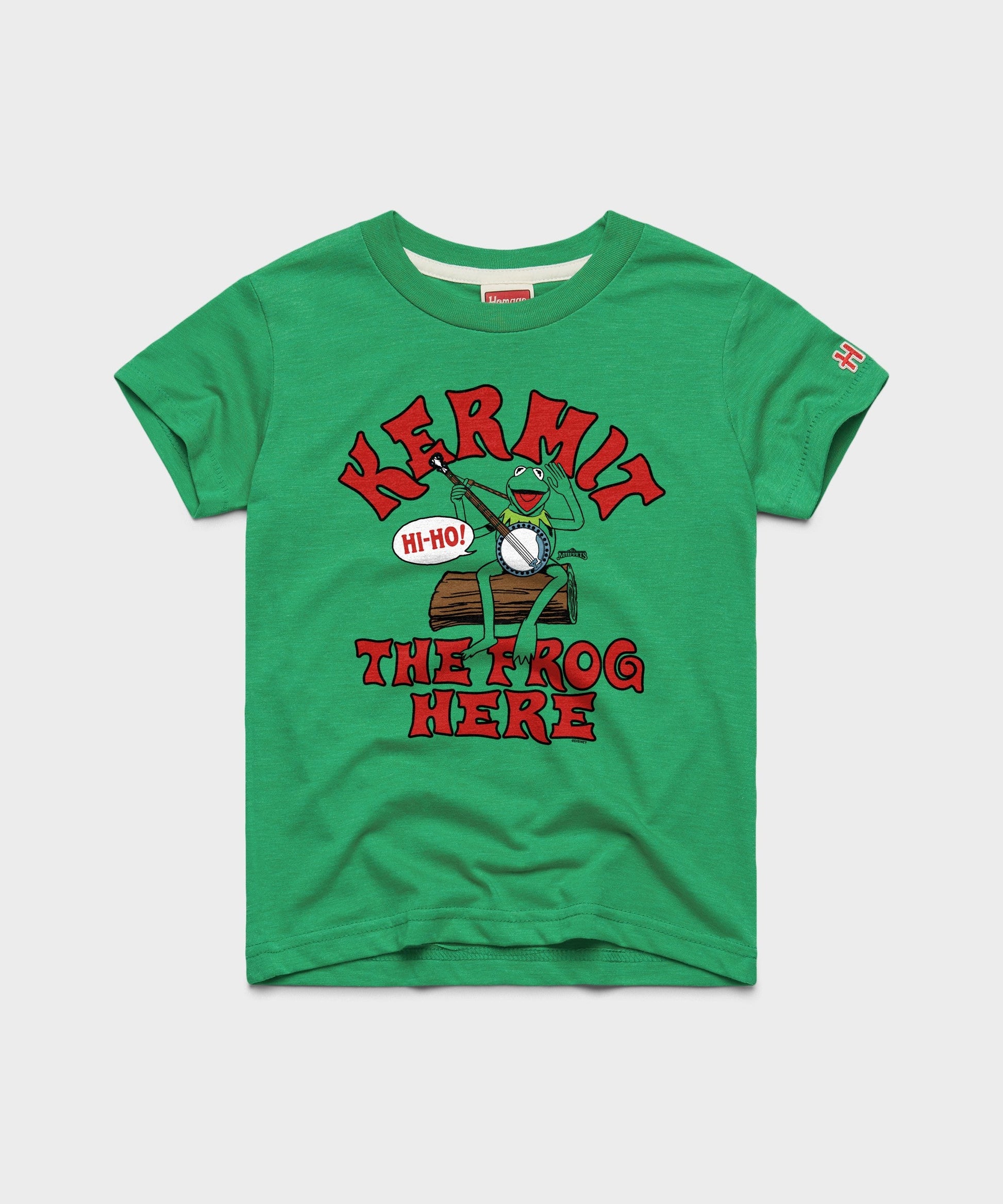Youth Muppets Kermit The Frog Here T-Shirt