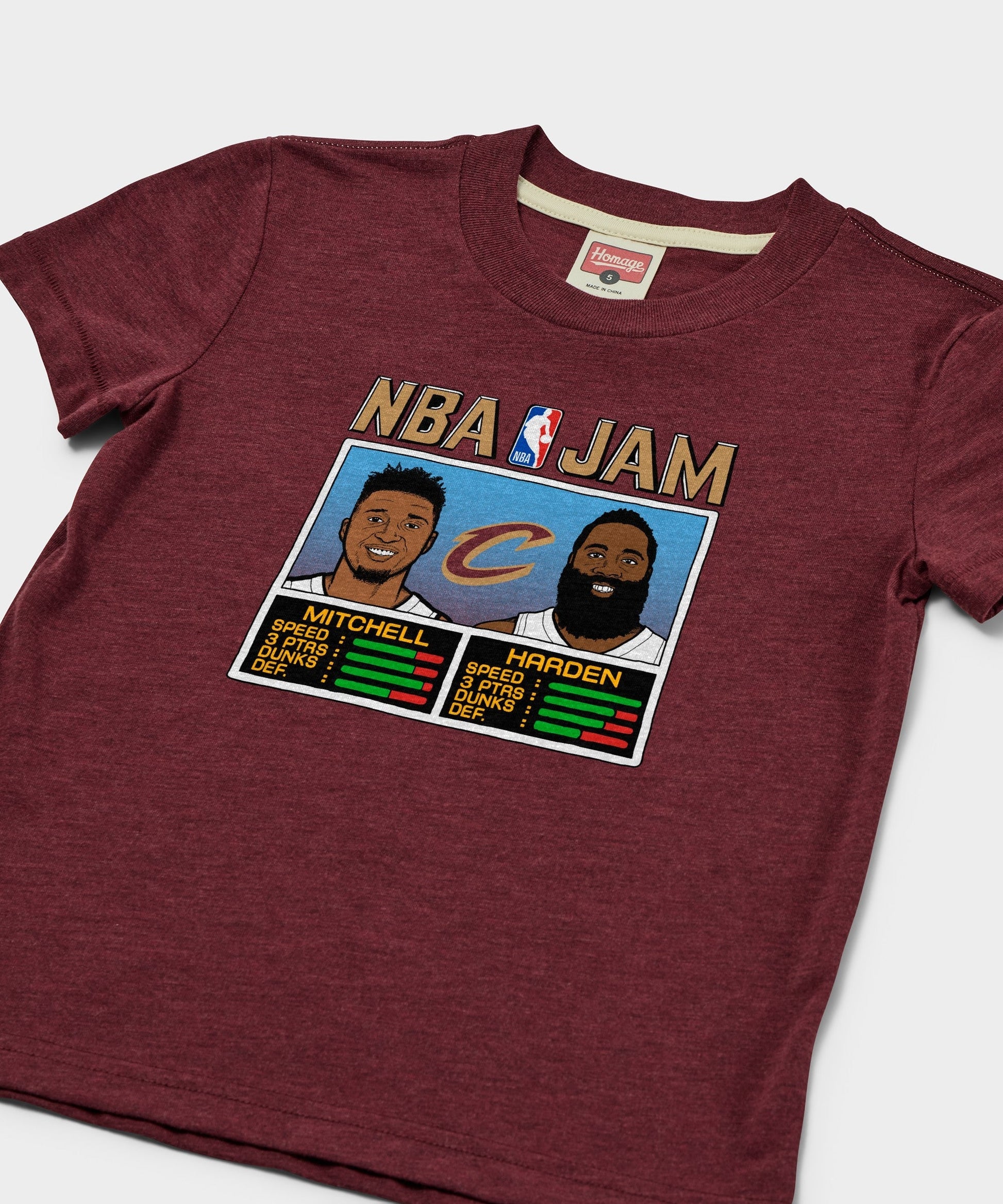 Youth NBA Jam Cavs Mitchell And Harden