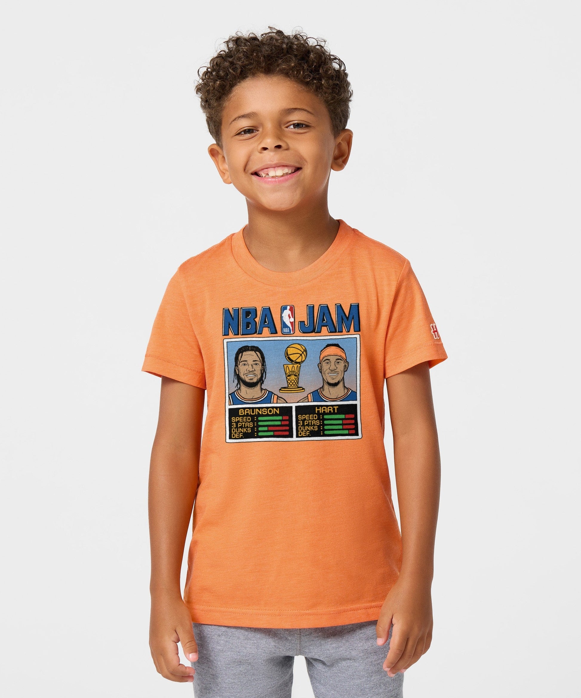 Youth NBA Jam Knicks 2026 Champs Brunson And Hart