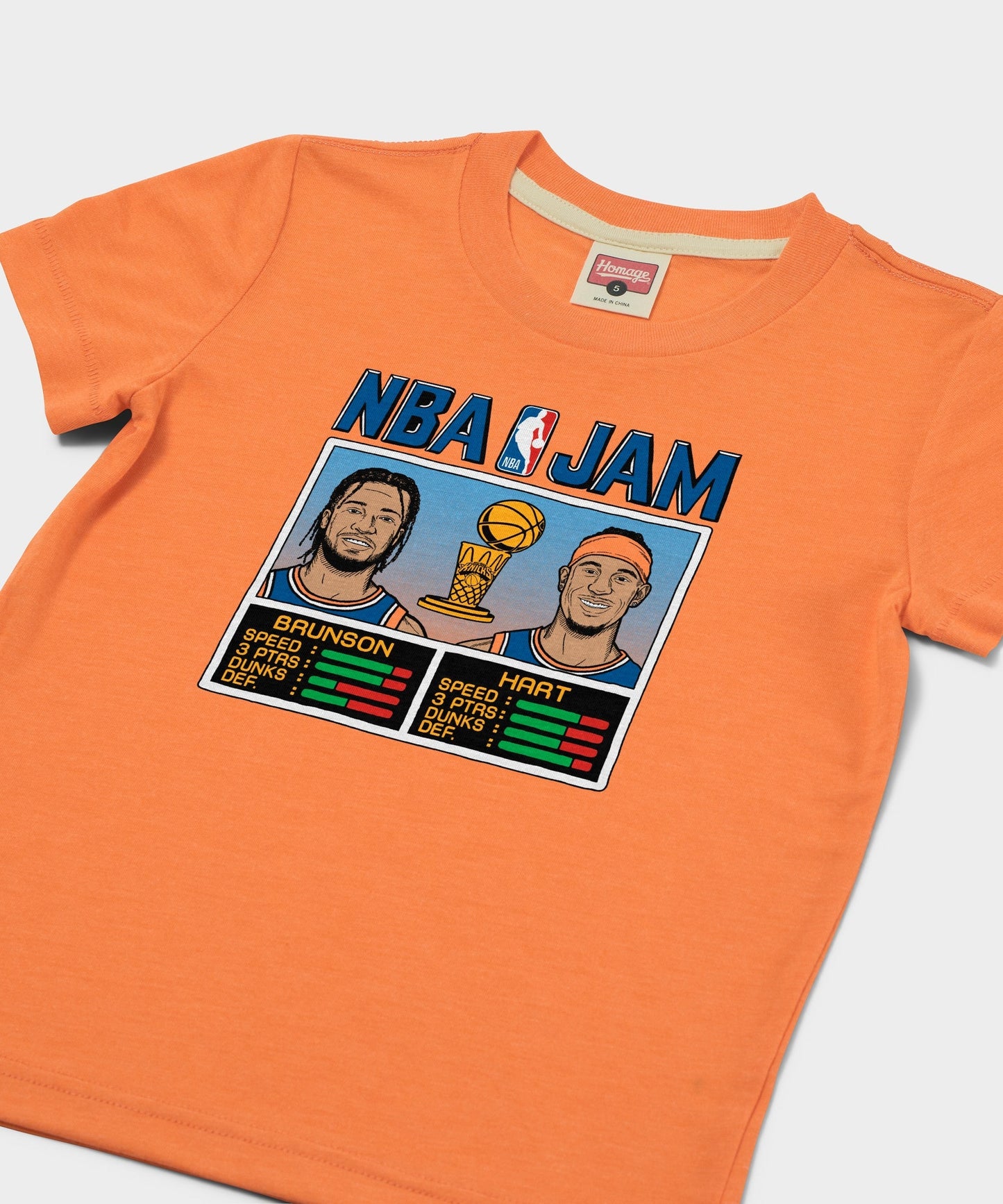 Youth NBA Jam Knicks 2026 Champs Brunson And Hart