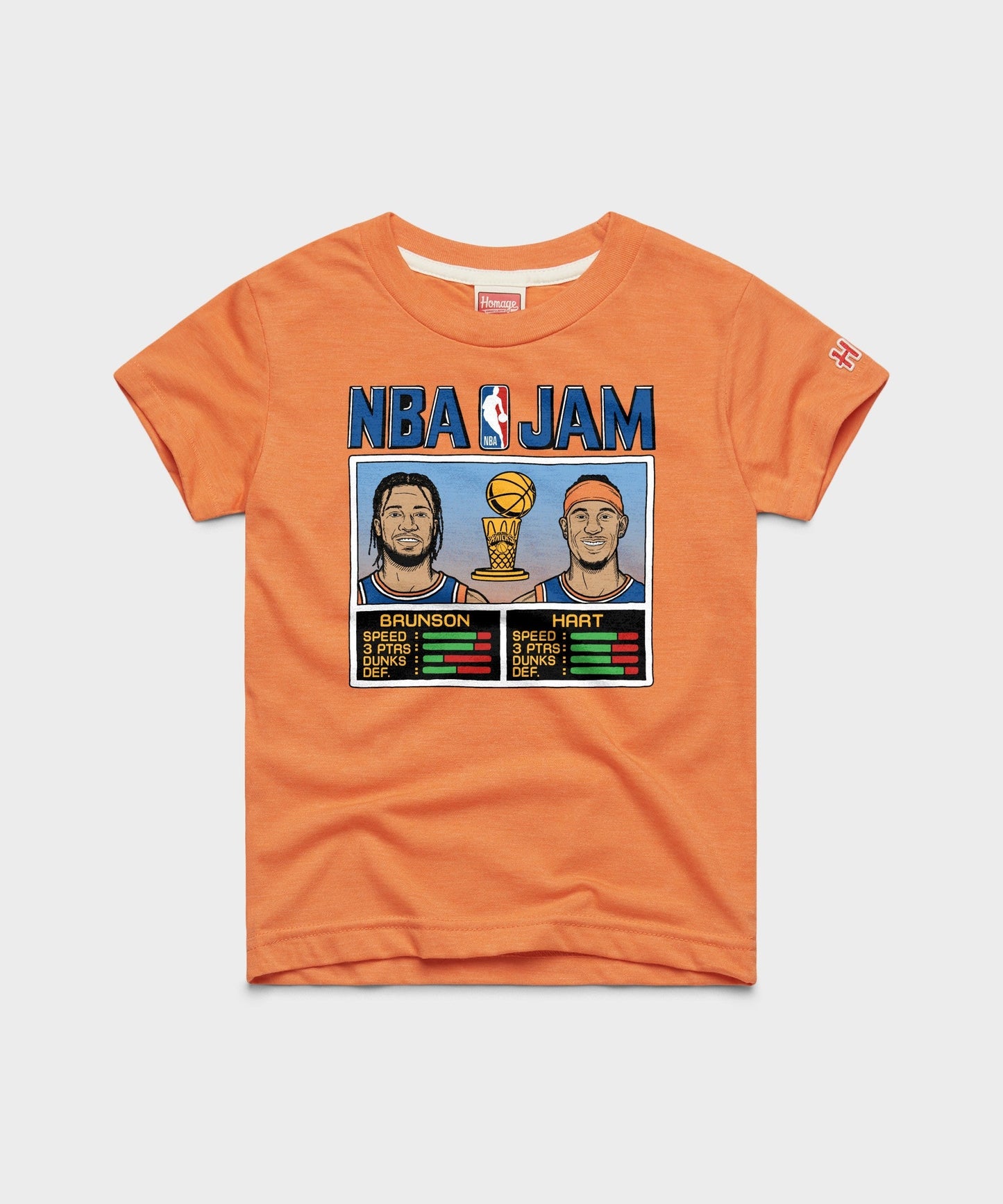 Youth NBA Jam Knicks 2026 Champs Brunson And Hart