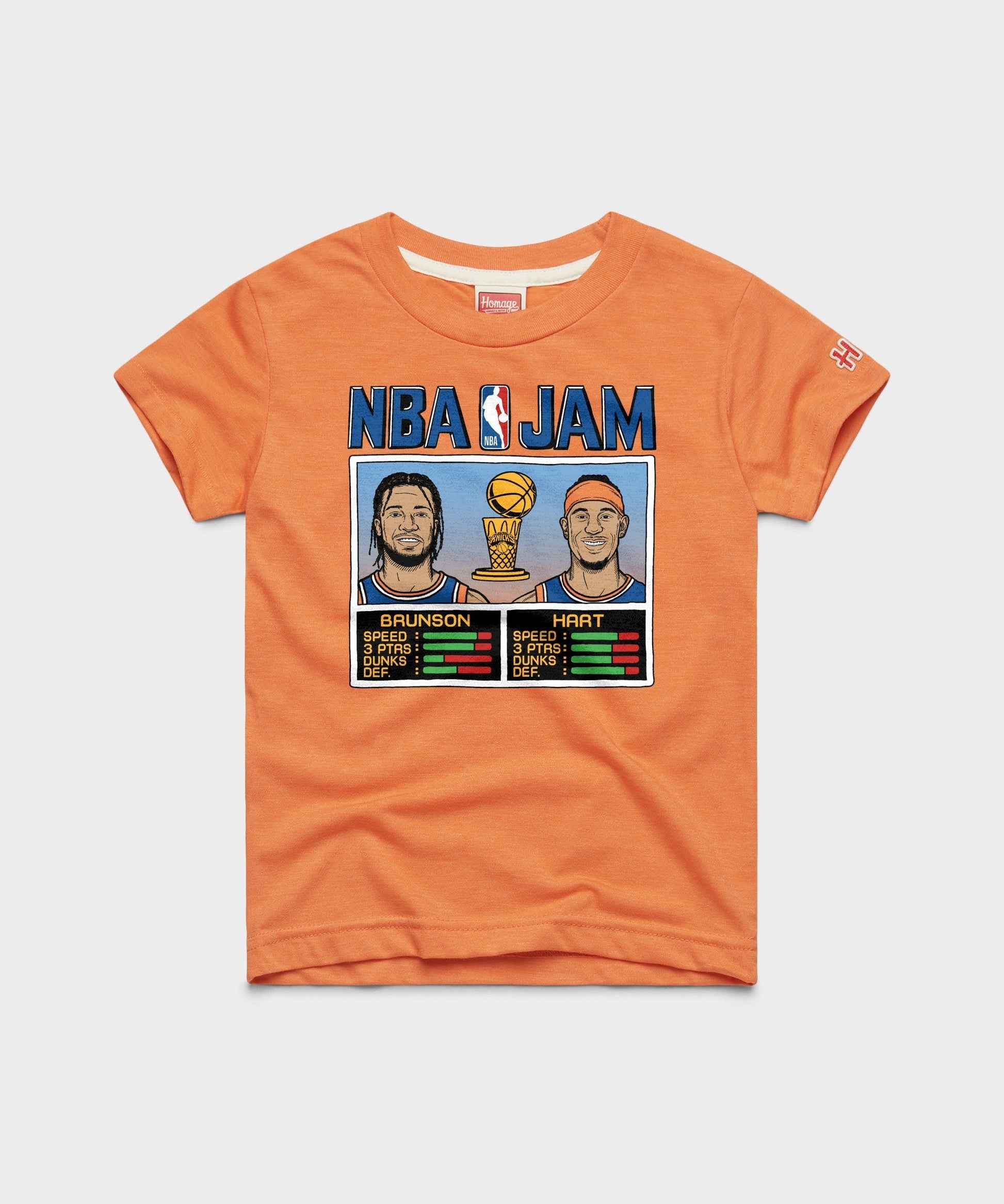 Youth NBA Jam Knicks 2026 Champs Brunson And Hart