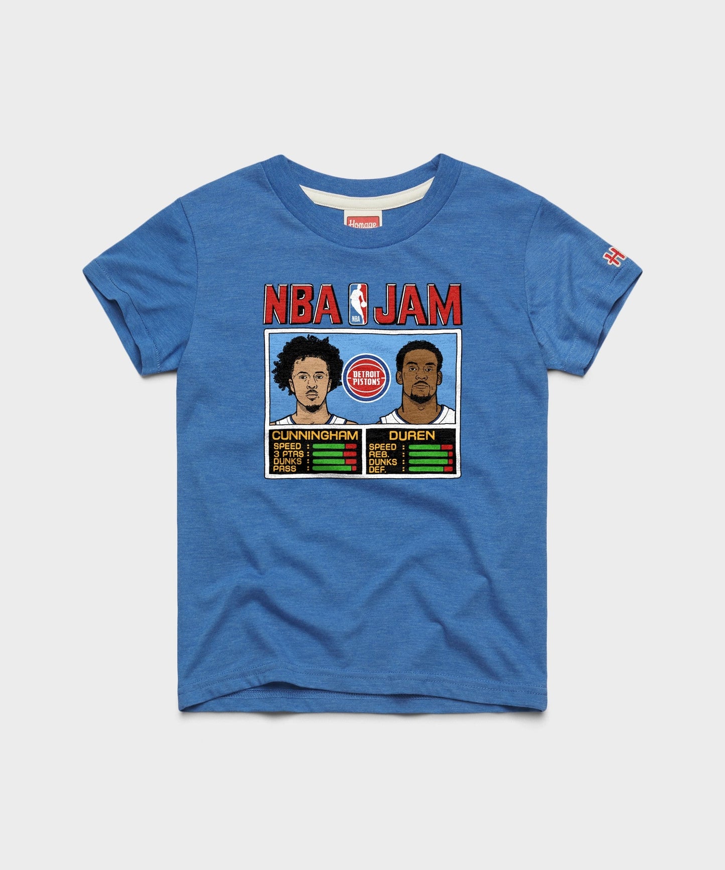 Youth NBA Jam Pistons Cunningham And Duren