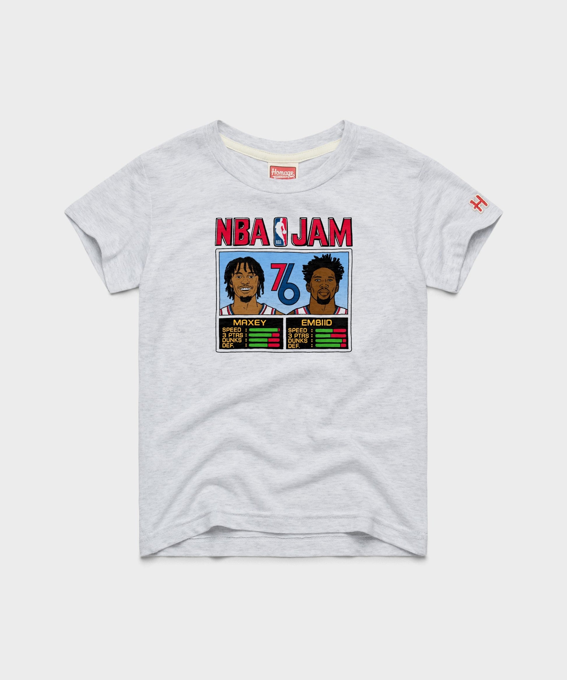 Youth NBA Jam 76ers City Maxey And Embiid
