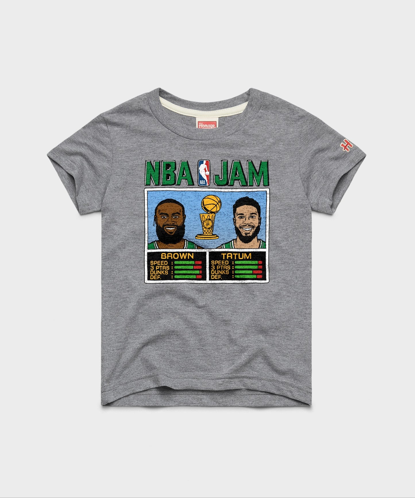Youth NBA Jam Celtics 2024 Champs Brown And Tatum