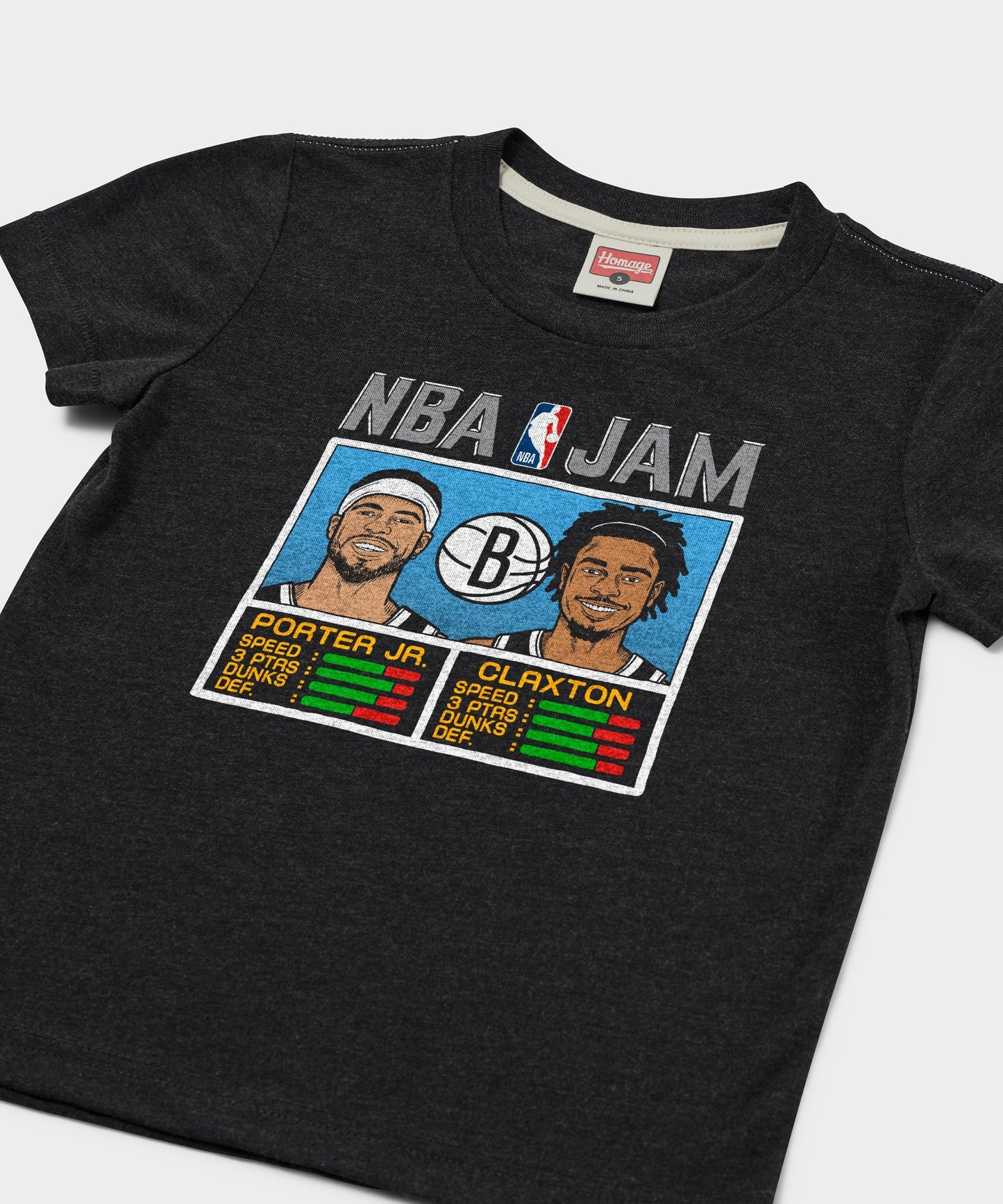 Youth NBA Jam Nets Porter Jr. And Claxton