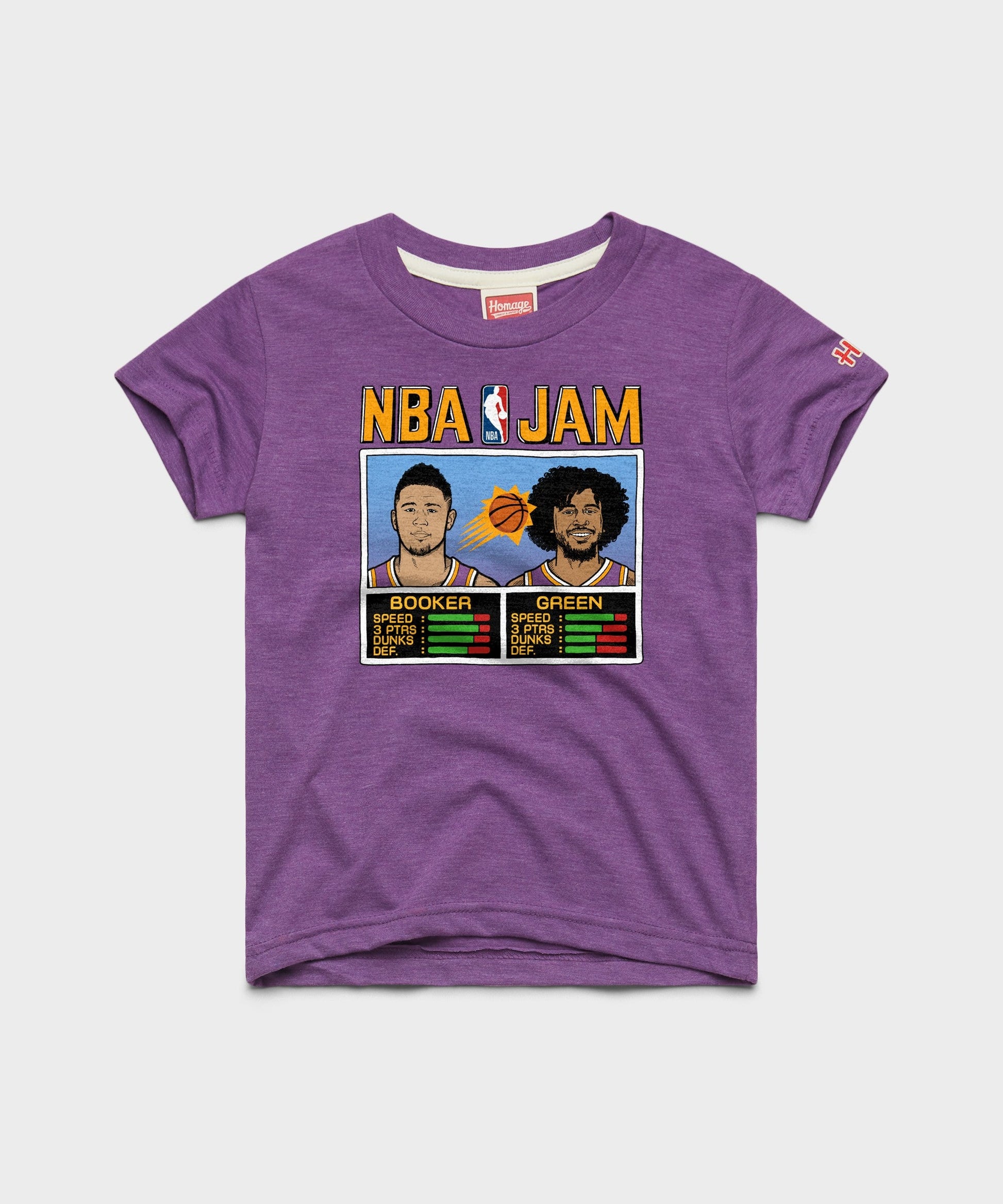 Youth NBA Jam Suns Booker And Green