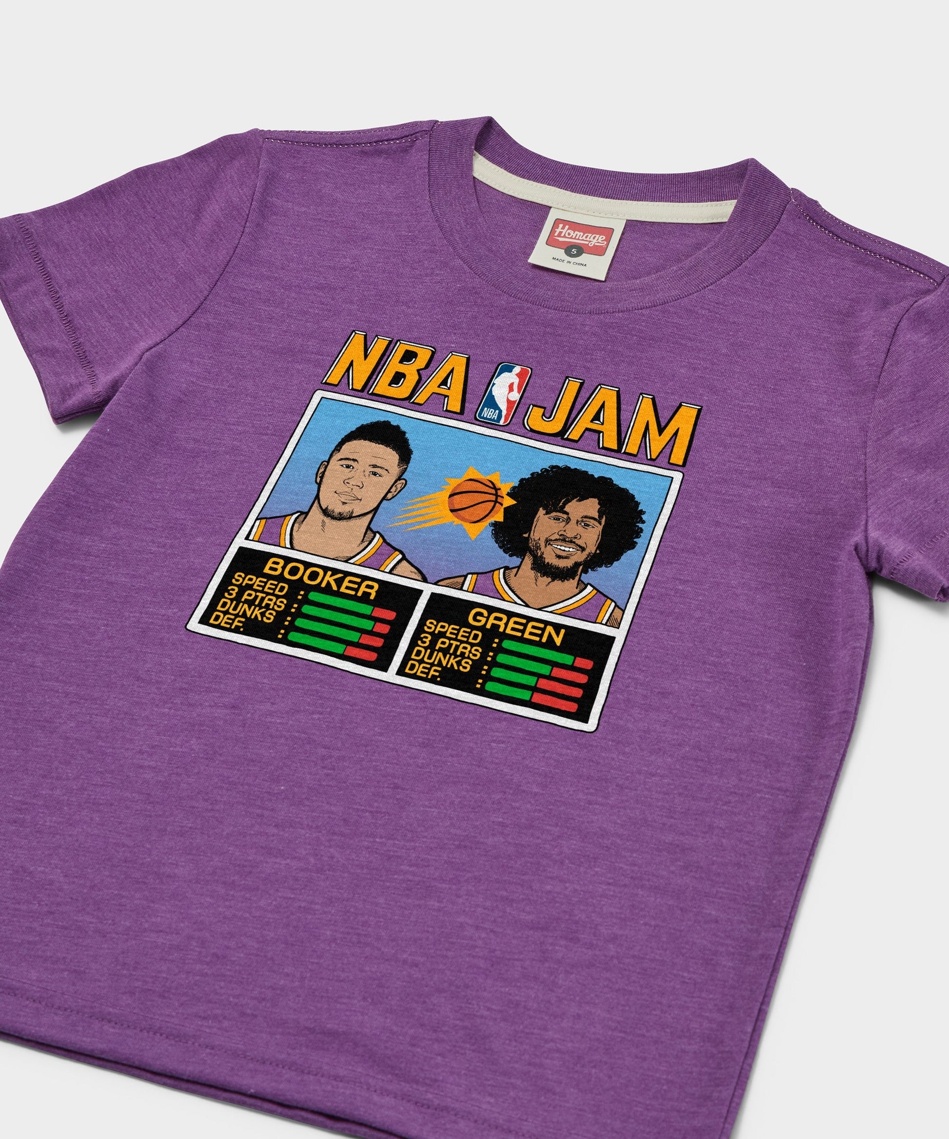 Youth NBA Jam Suns Booker And Green