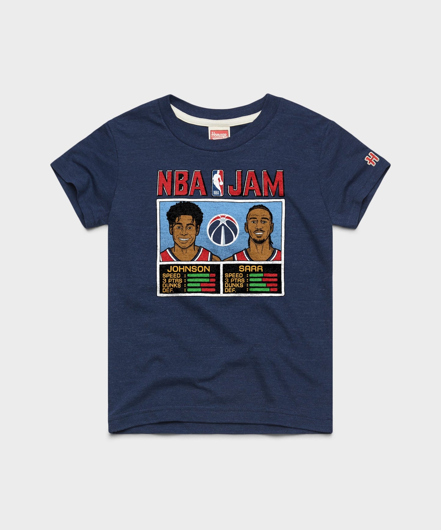 Youth NBA Jam Wizards Johnson And Sarr