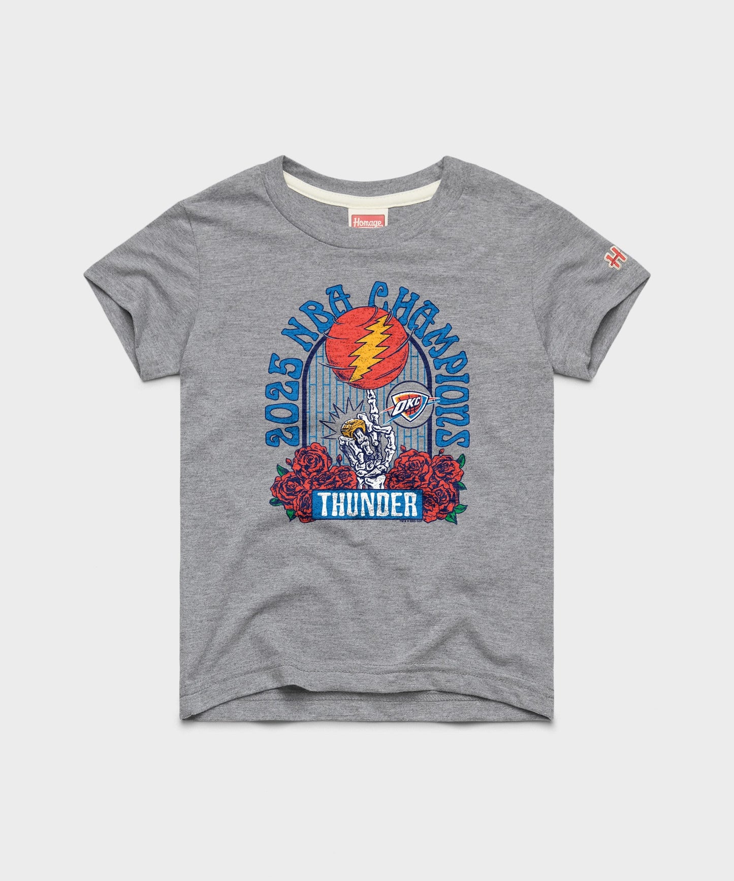 Youth NBA x Grateful Dead 2025 Champs Thunder