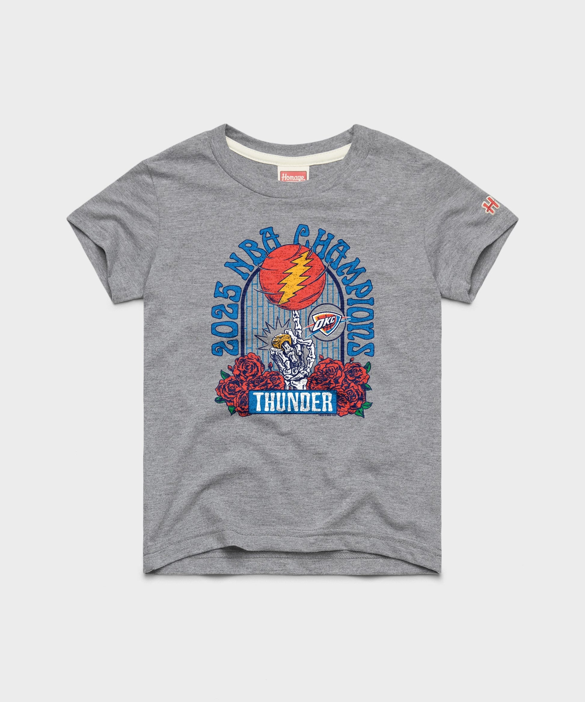 Youth NBA x Grateful Dead 2025 Champs Thunder