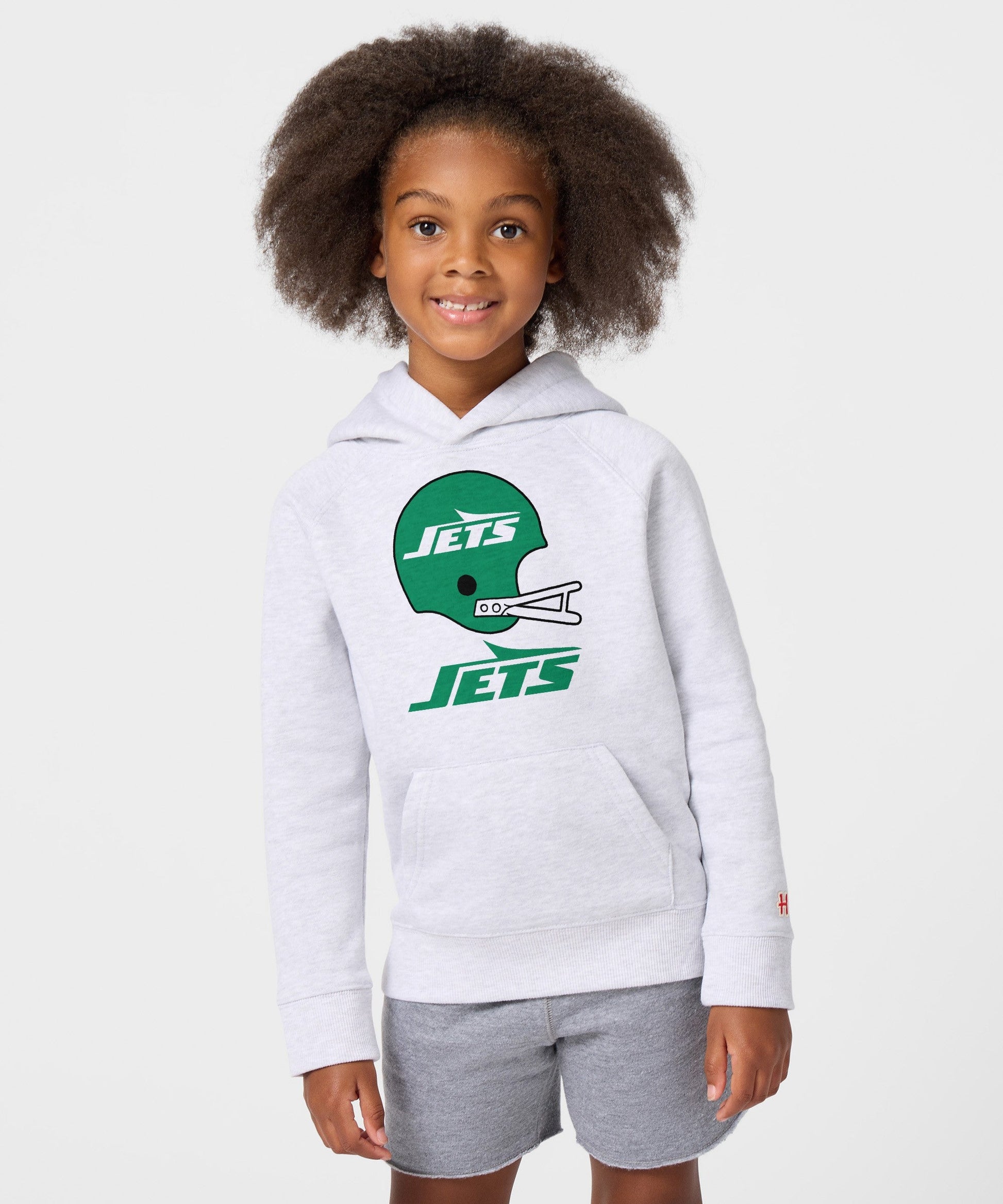 Youth New York Jets Big Helmet Hoodie