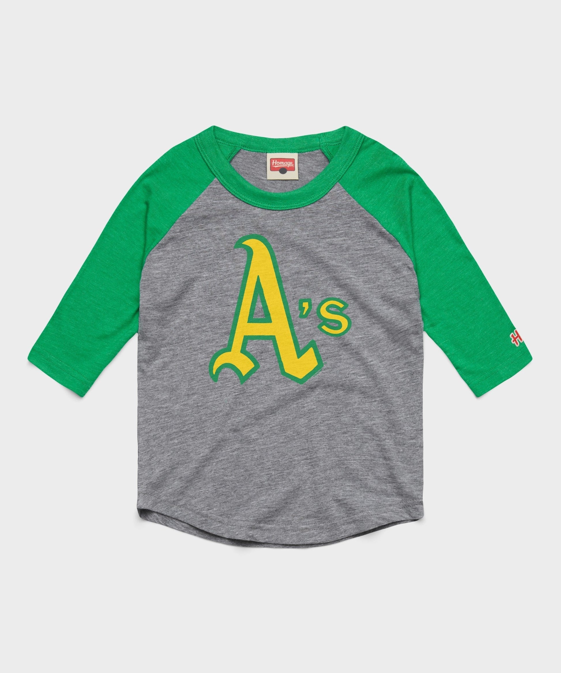 Youth Oakland Athletics Jersey Logo '70 Raglan