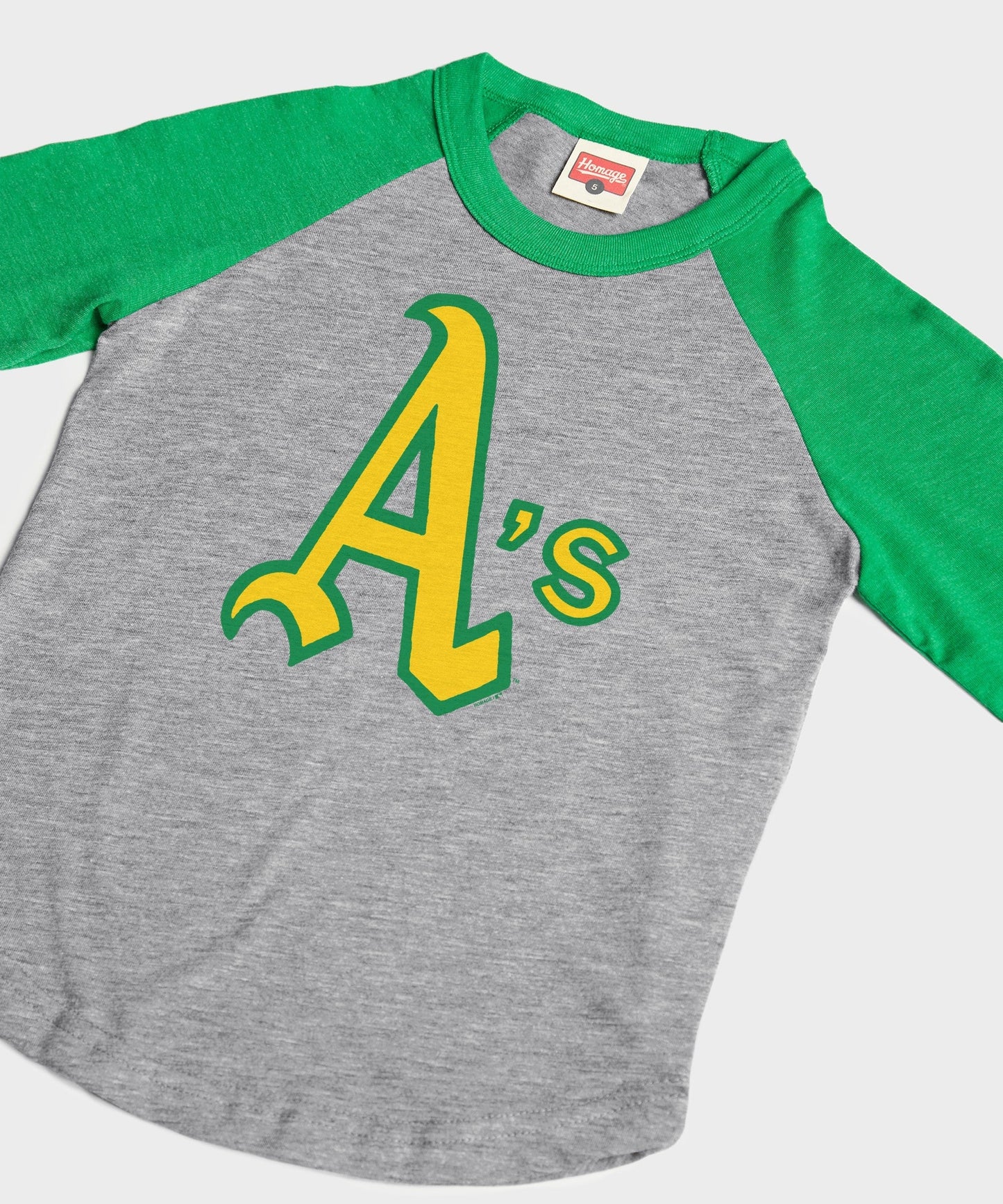 Youth Oakland Athletics Jersey Logo '70 Raglan
