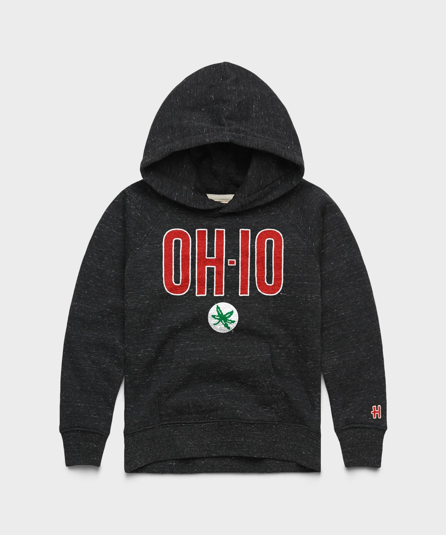 Youth OH-IO Buckeye Leaf Hoodie
