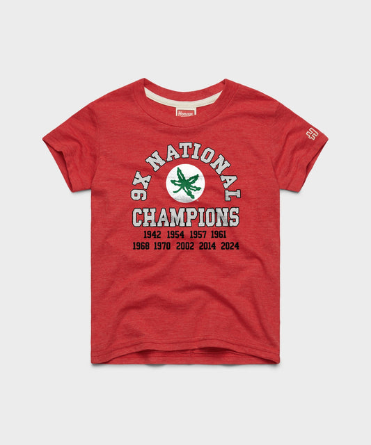Youth Ohio State 9X National Champions
