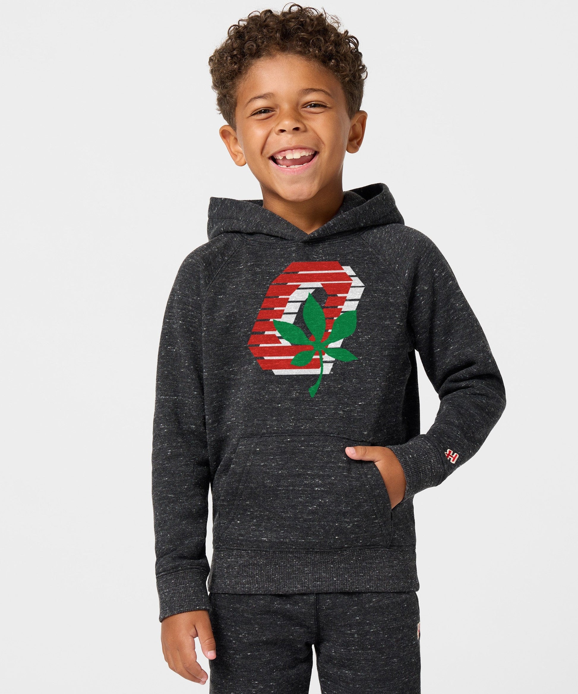 Youth Ohio State Buckeye Leaf Hoodie