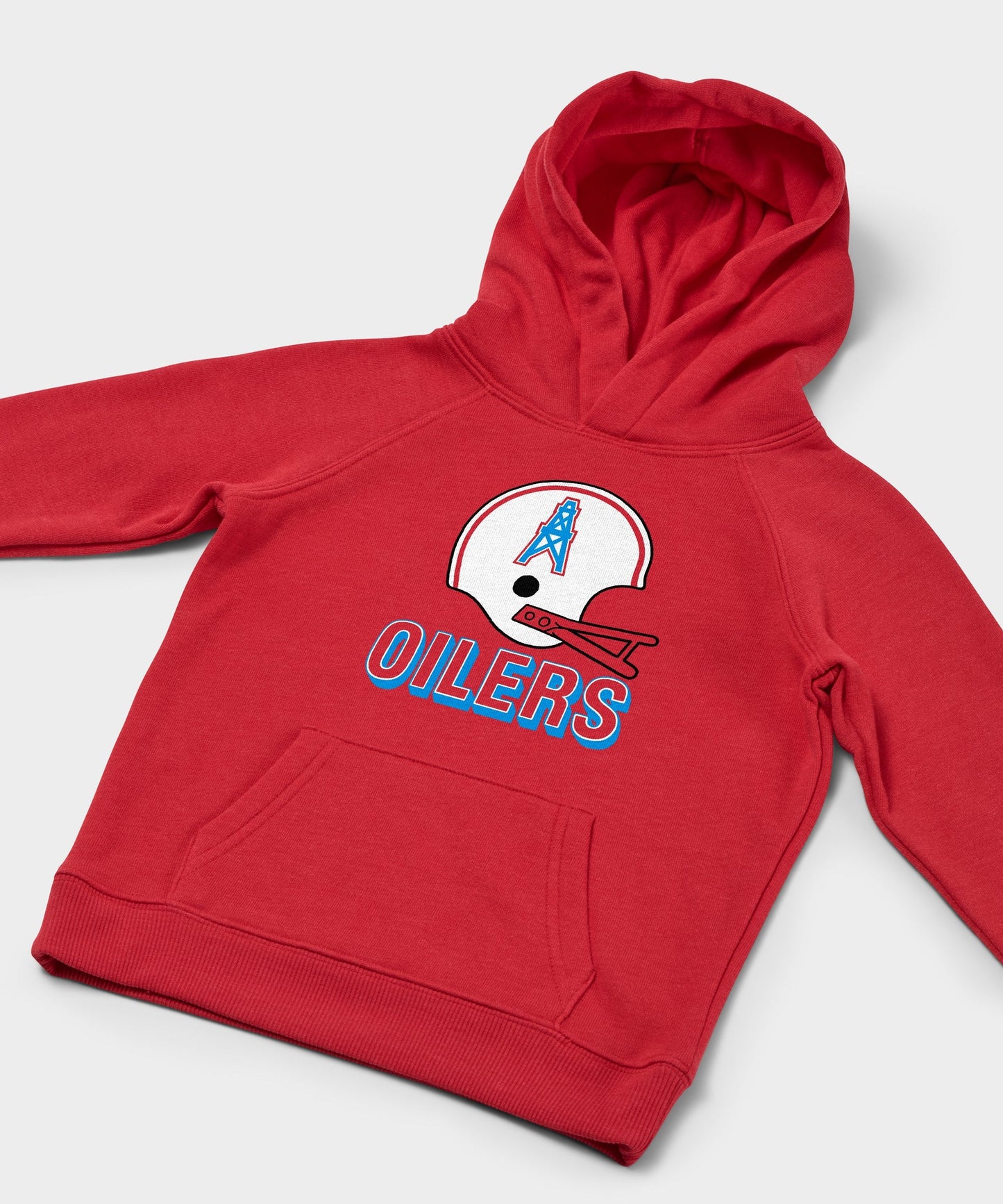 Youth Oilers Football Big Helmet Hoodie