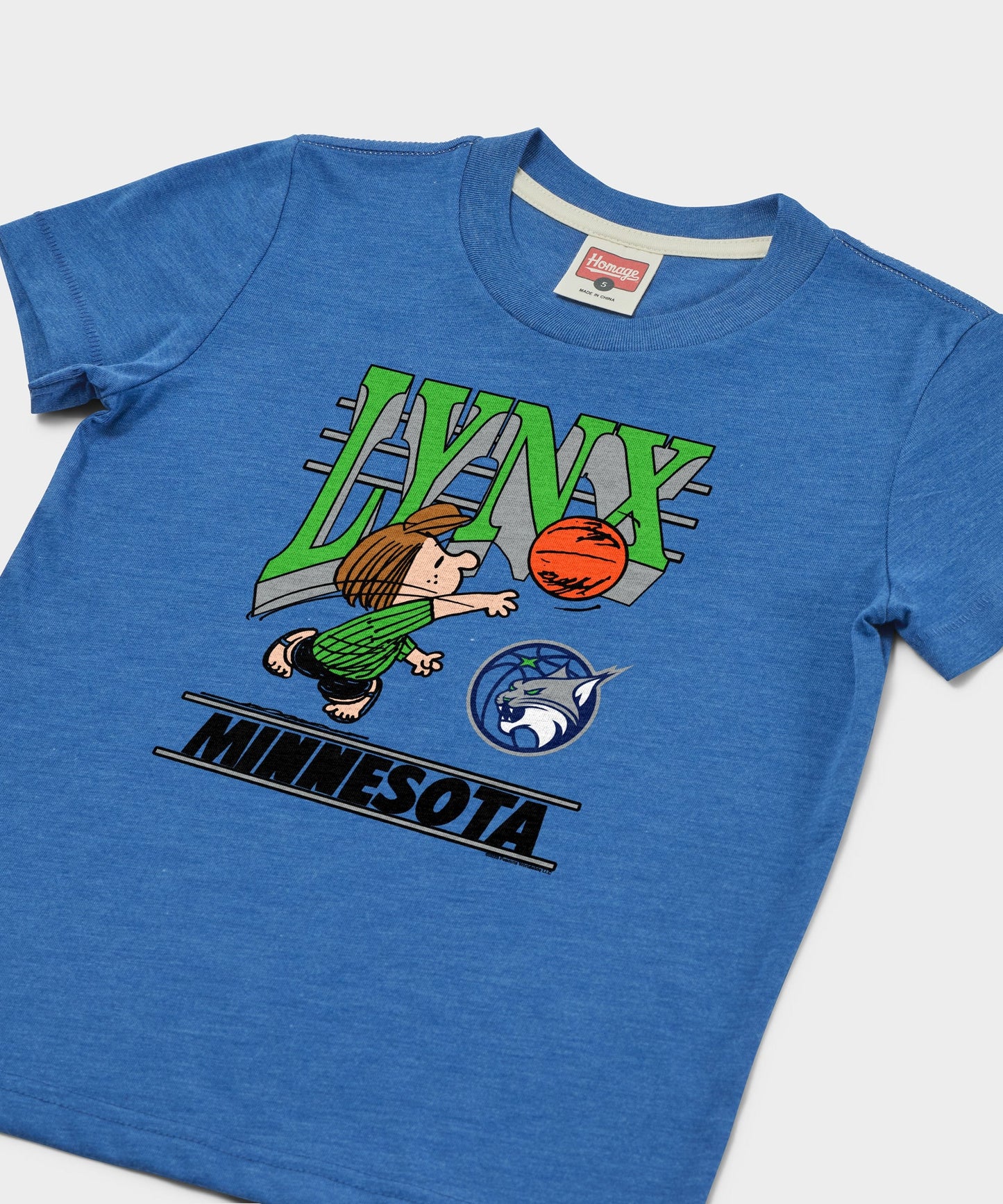 Youth Peanuts Peppermint Patty x Minnesota Lynx