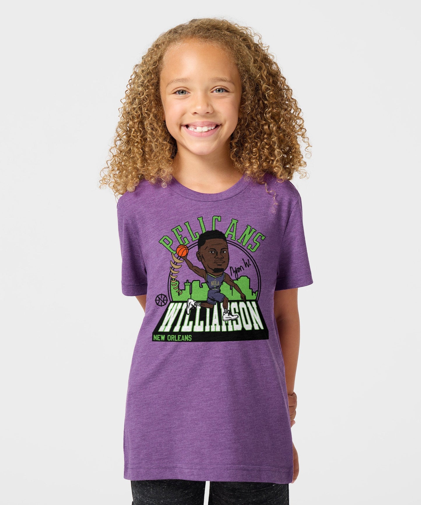 Youth Pelicans Zion Williamson Signature City Edition 2024