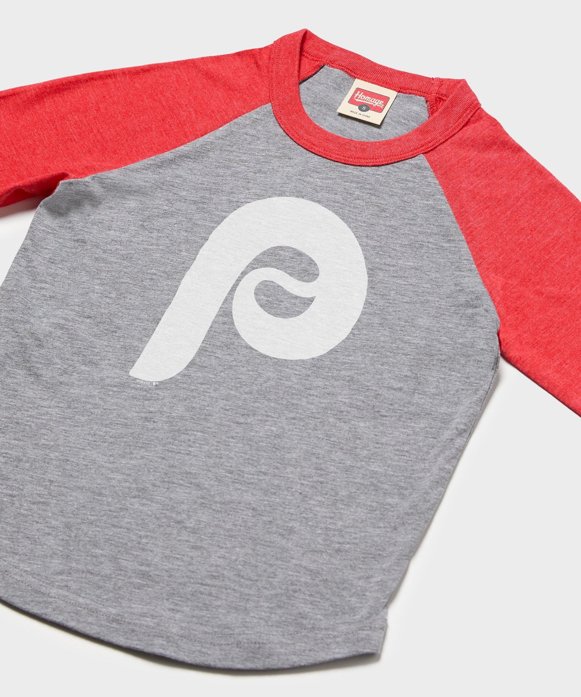 Youth Philadelphia Phillies Cap Logo '70 Raglan