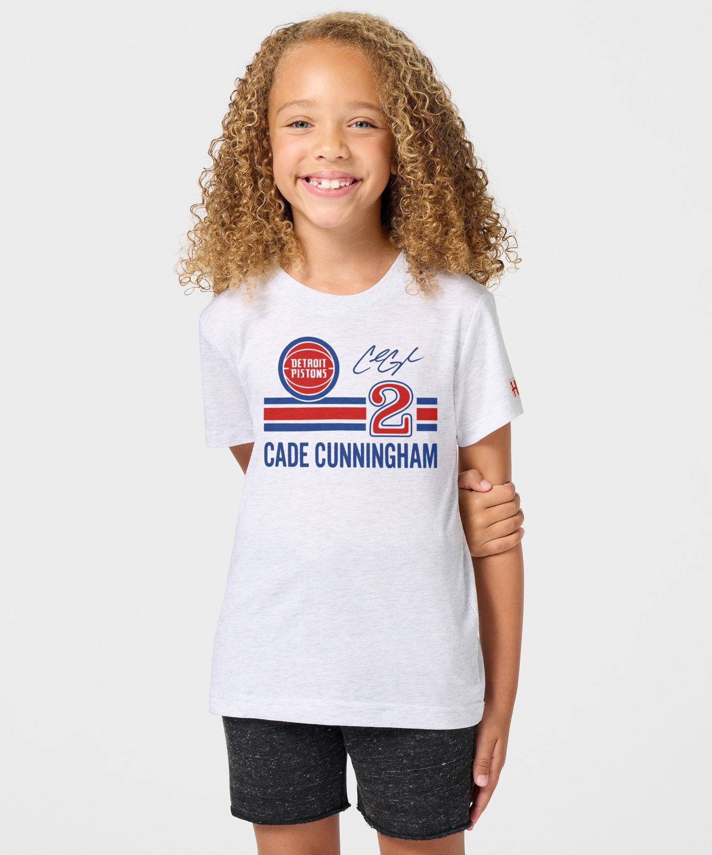 Youth Pistons Cade Cunningham Signature Jersey