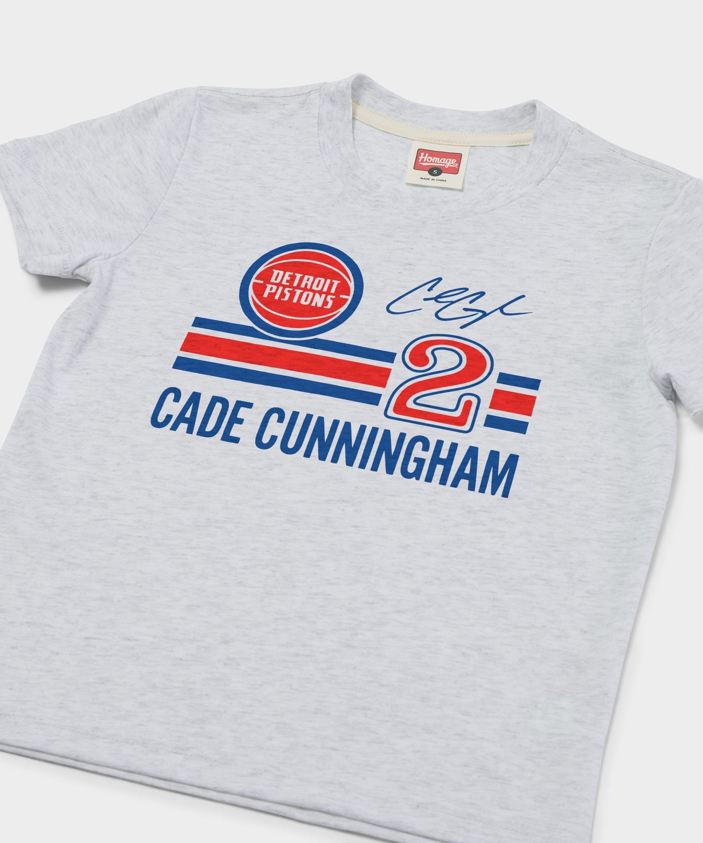 Youth Pistons Cade Cunningham Signature Jersey