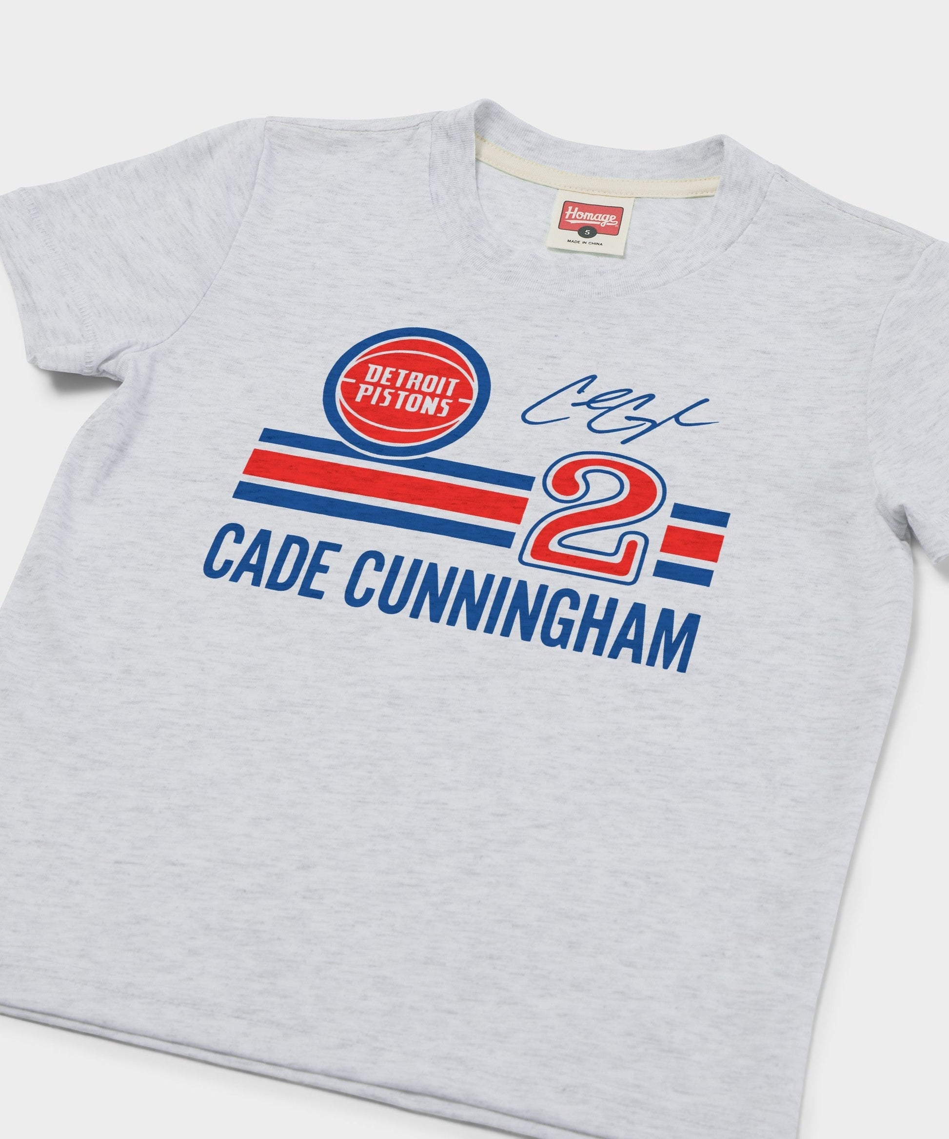 Youth Pistons Cade Cunningham Signature Jersey