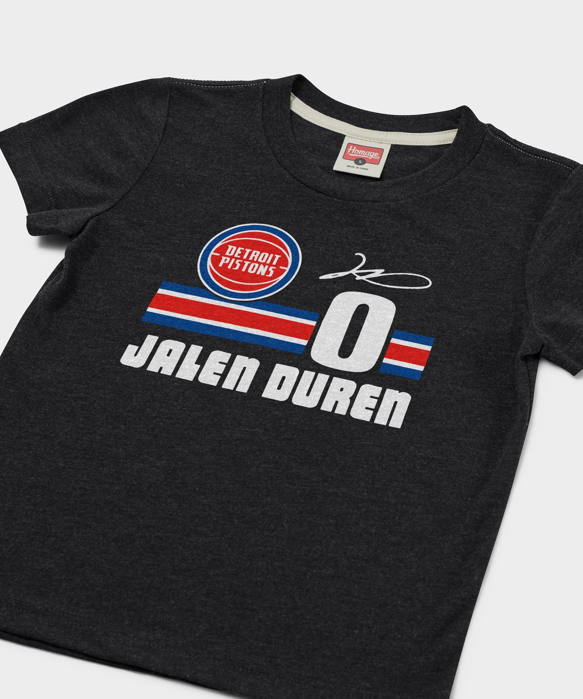 Youth Pistons Jalen Duren Signature Jersey