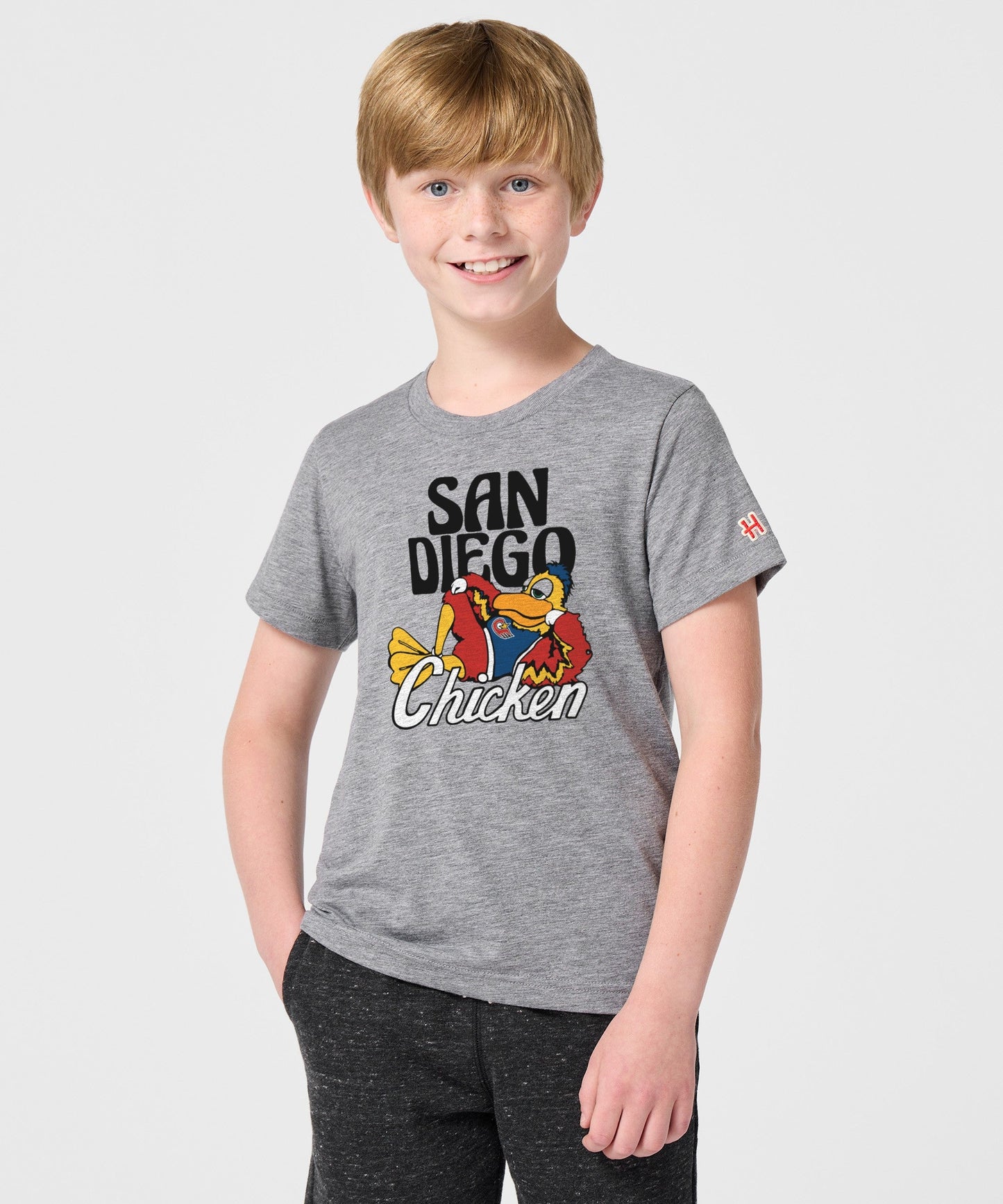 Youth San Diego Chicken Pose