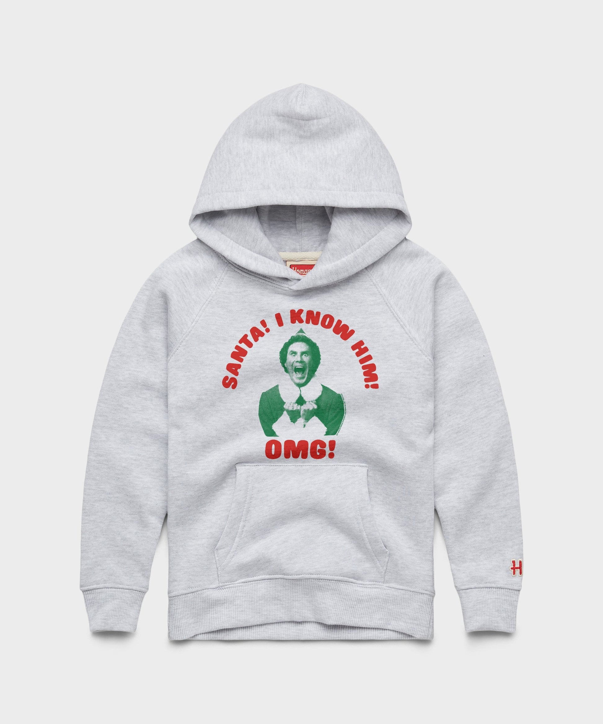 Youth Santa! I Know Him! OMG! Hoodie