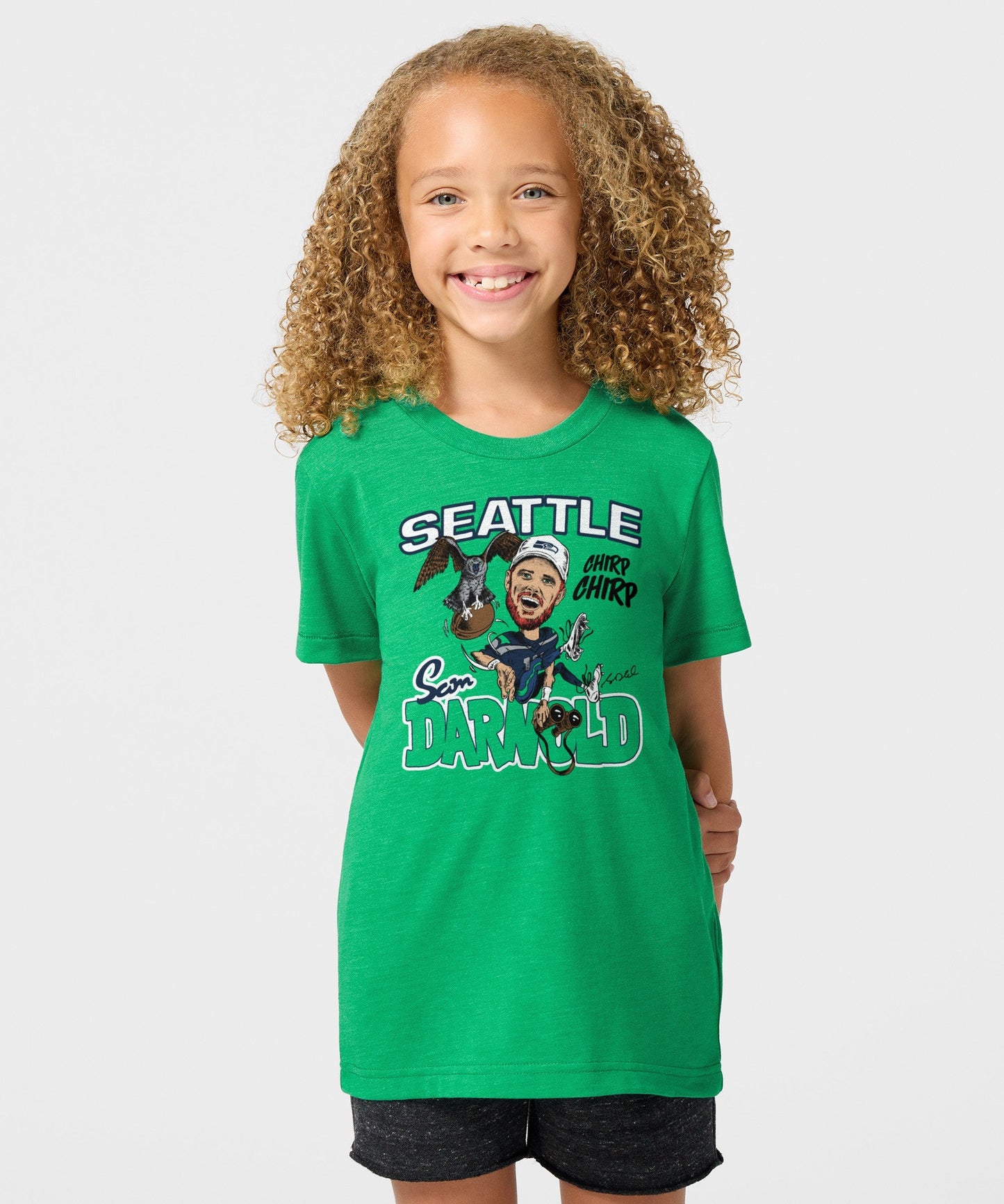 Youth Seahawks Sam Darnold Signature