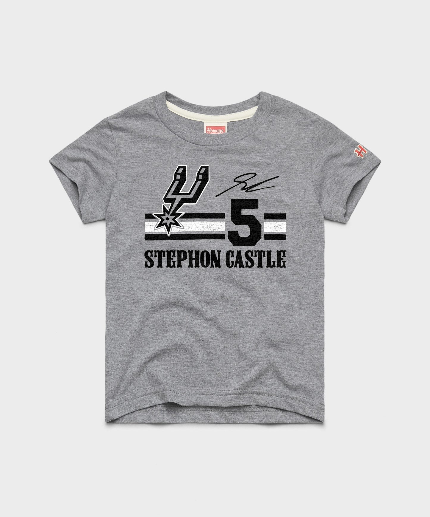Youth Spurs Stephon Castle Signature Jersey