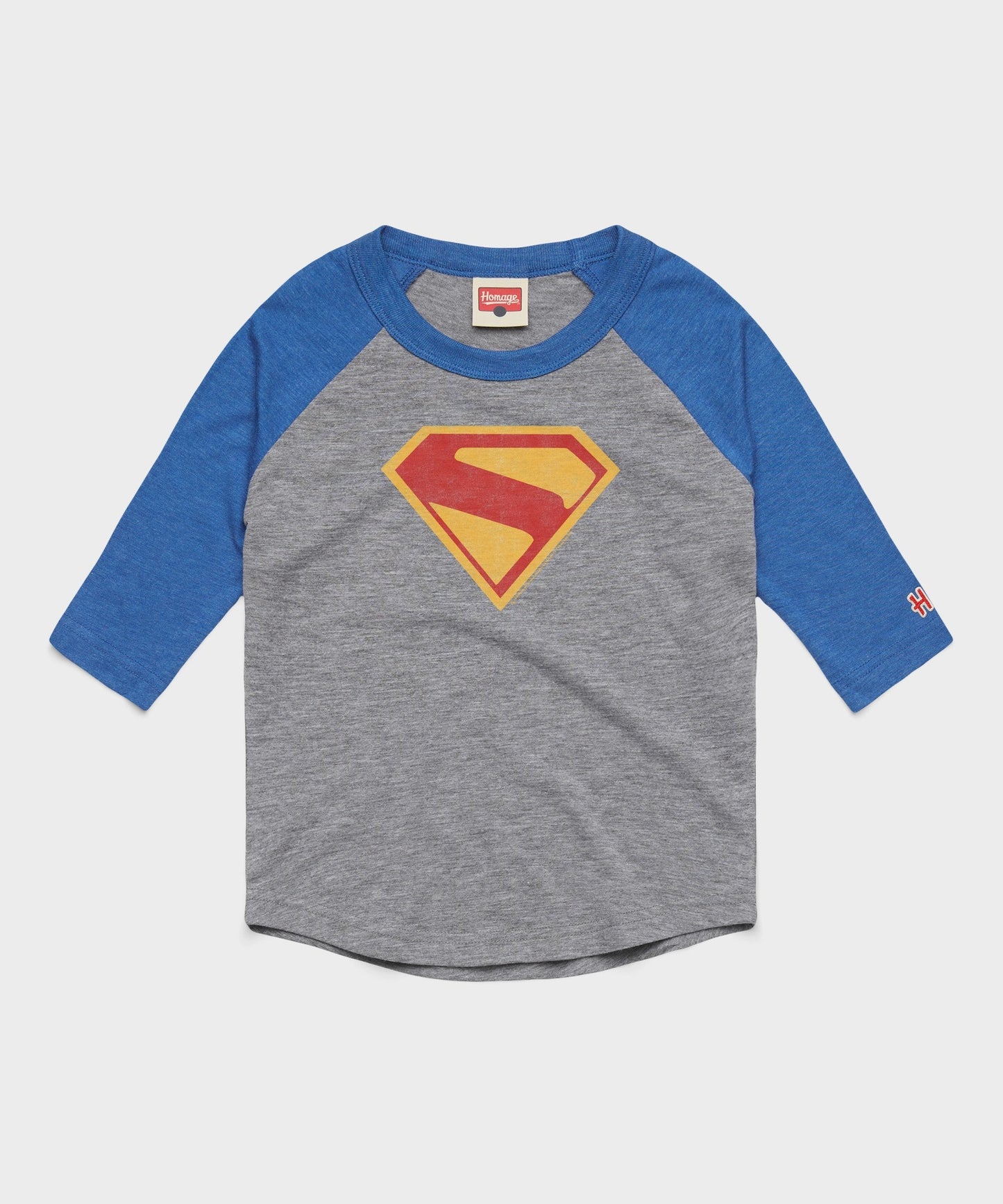 Youth Superman 2025 Shield Raglan