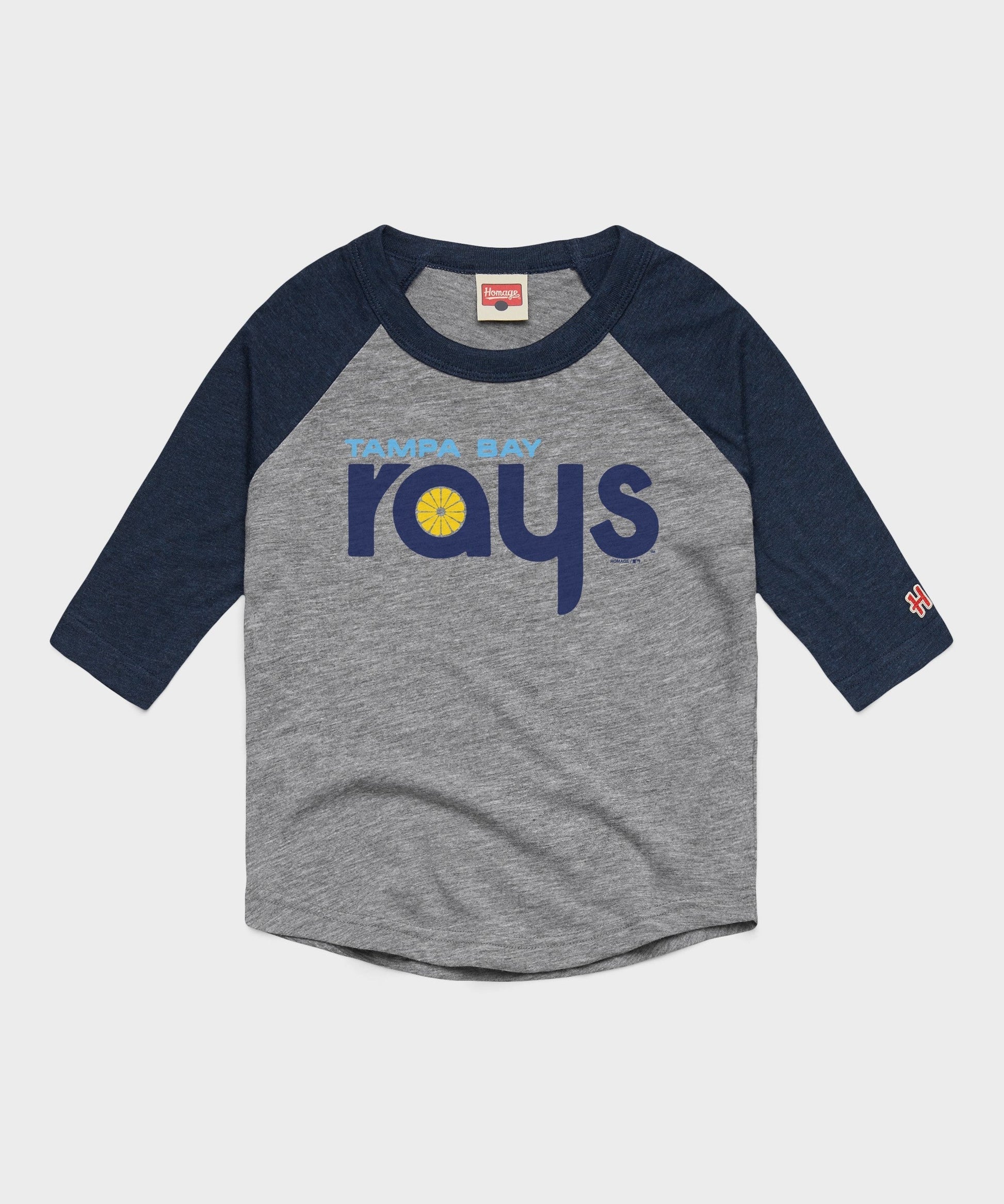 Youth Tampa Bay Rays Jersey Logo '12 Raglan