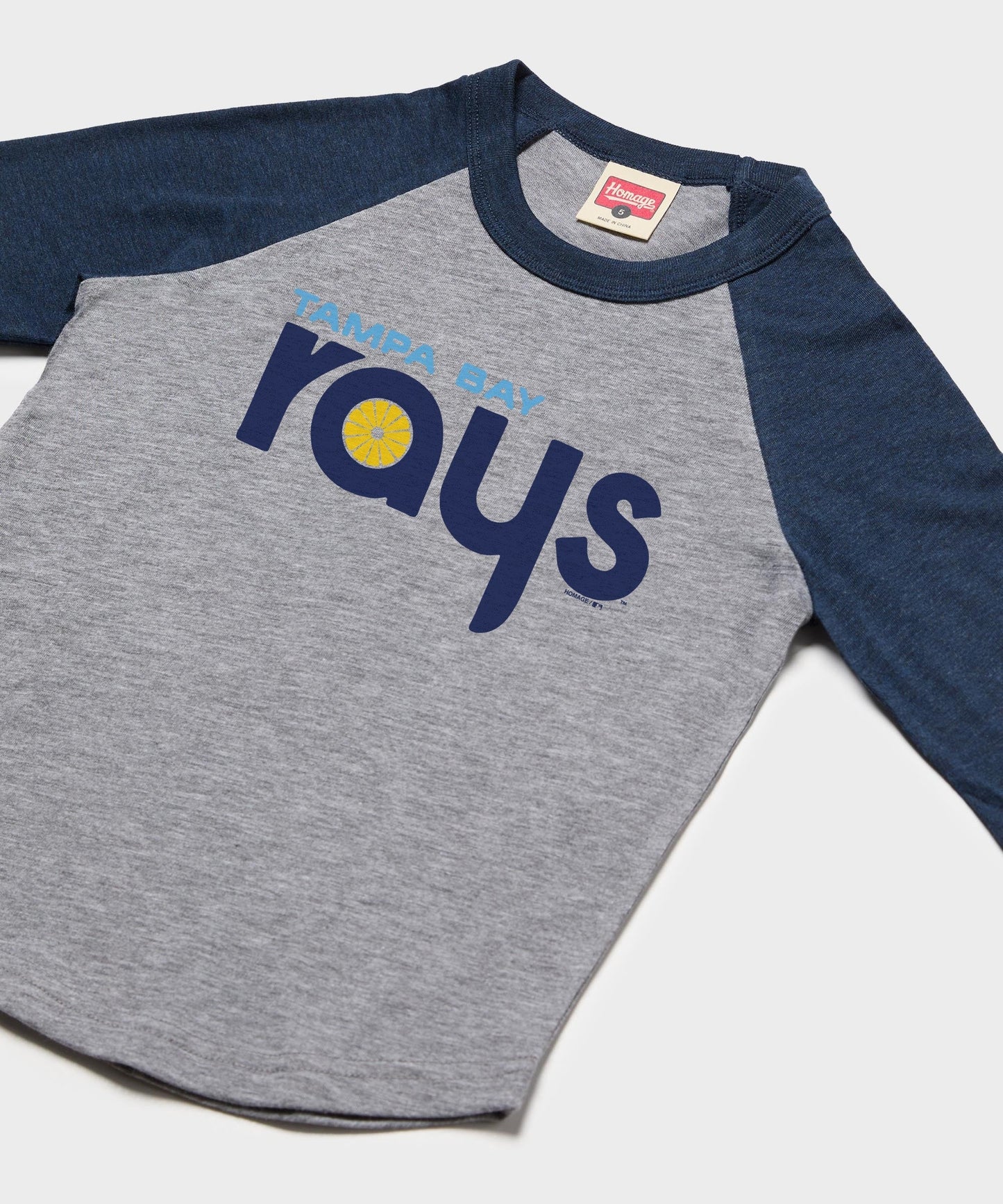 Youth Tampa Bay Rays Jersey Logo '12 Raglan