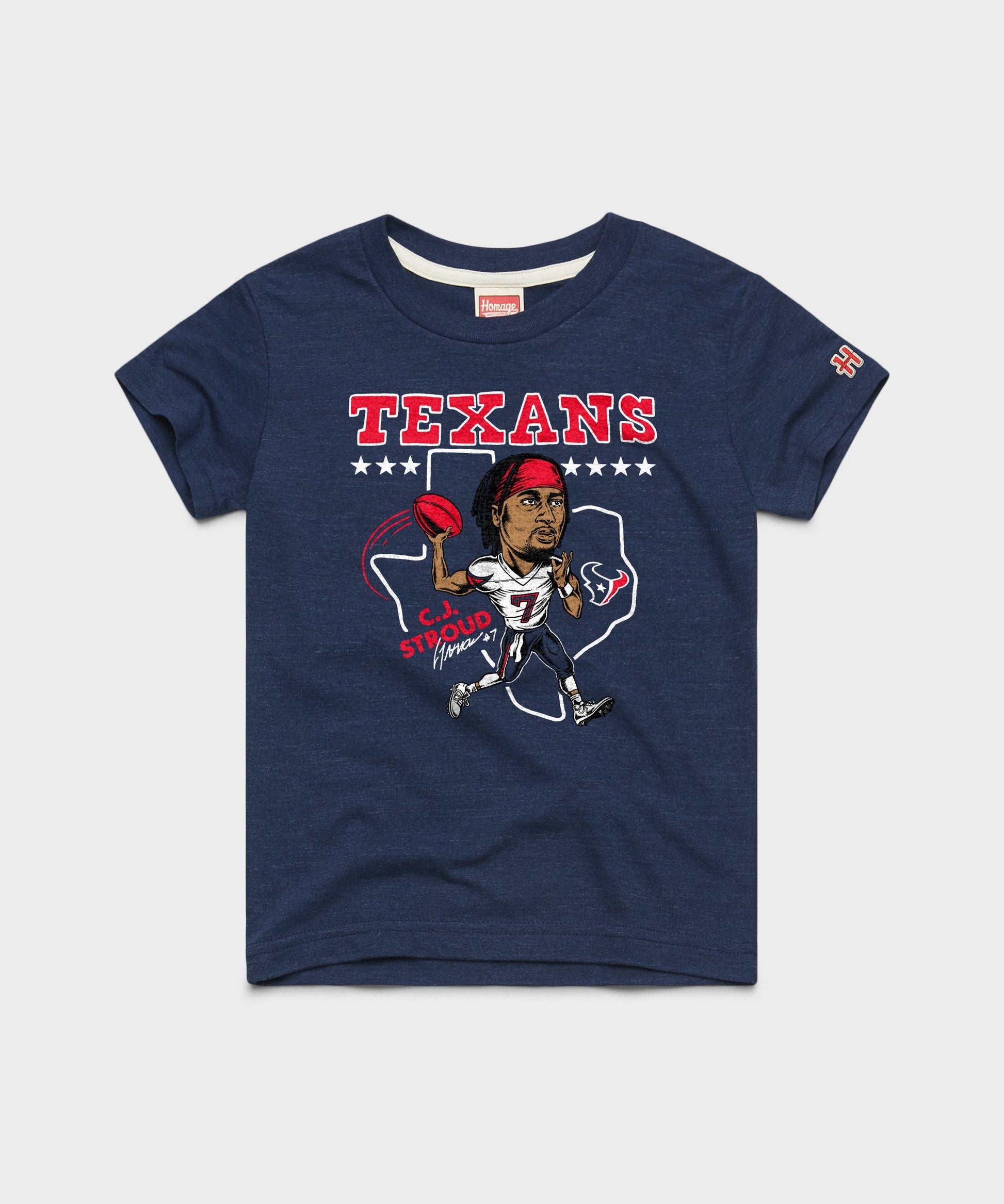 Youth Texans CJ Stroud Signature