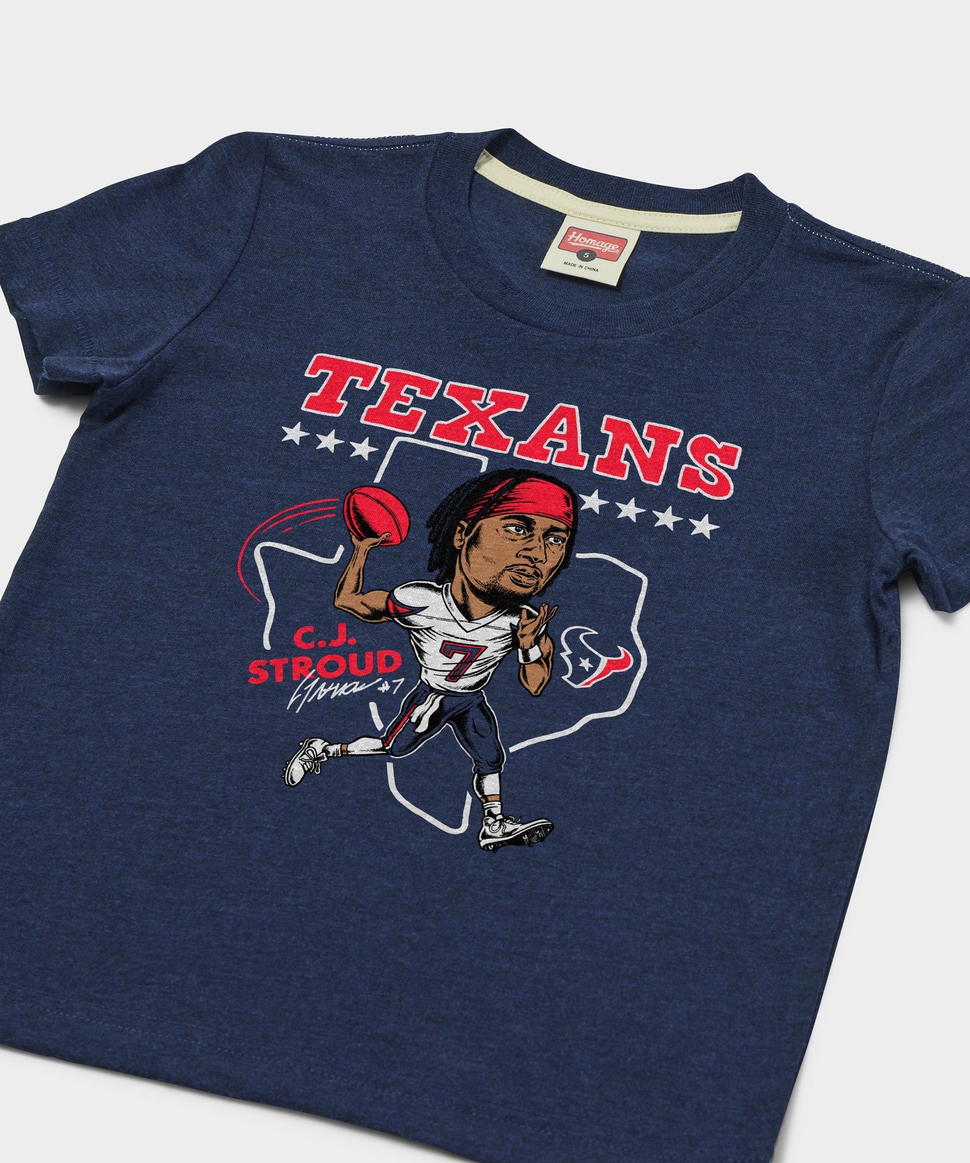 Youth Texans CJ Stroud Signature