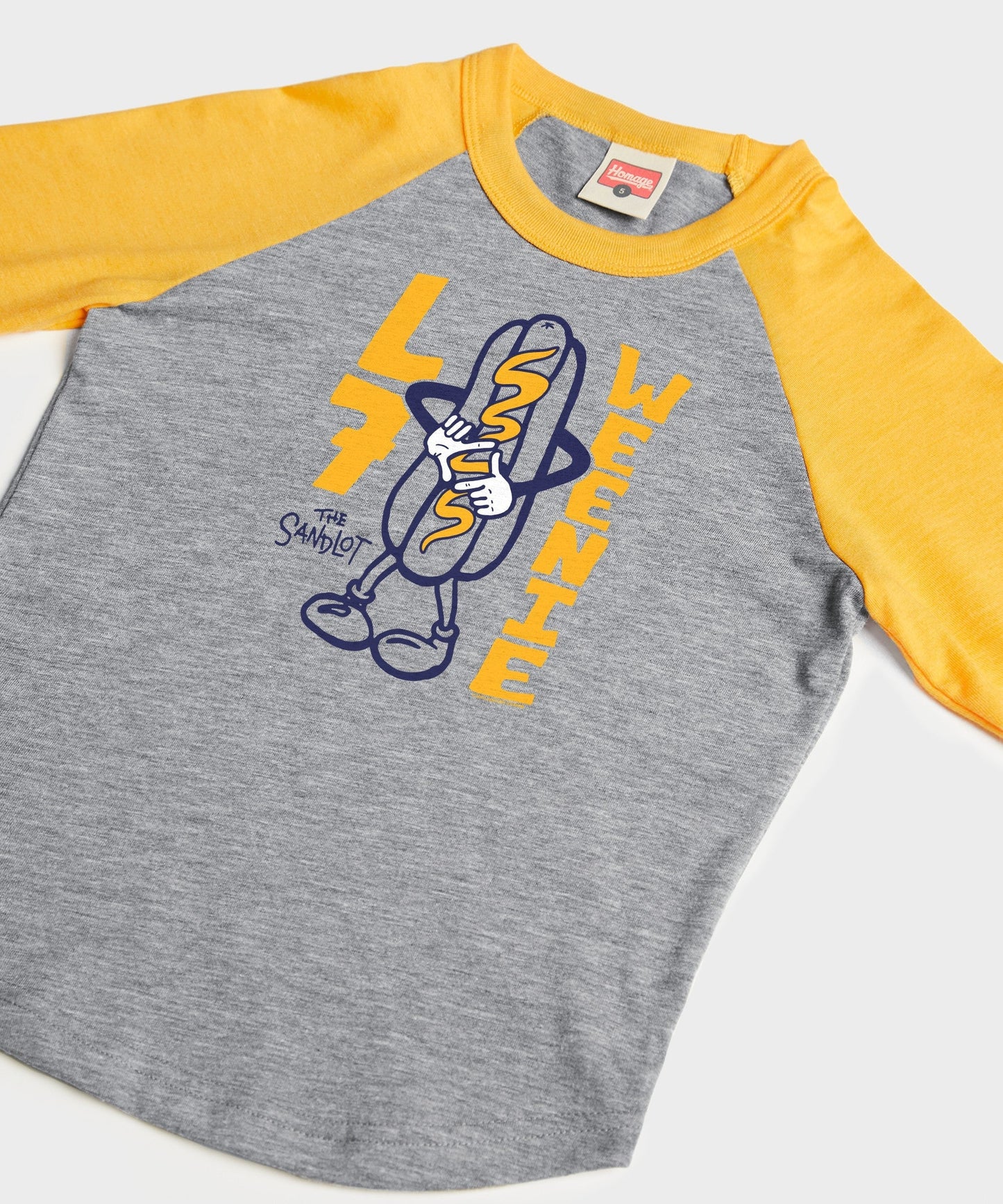 Youth The Sandlot L7 Weenie Raglan