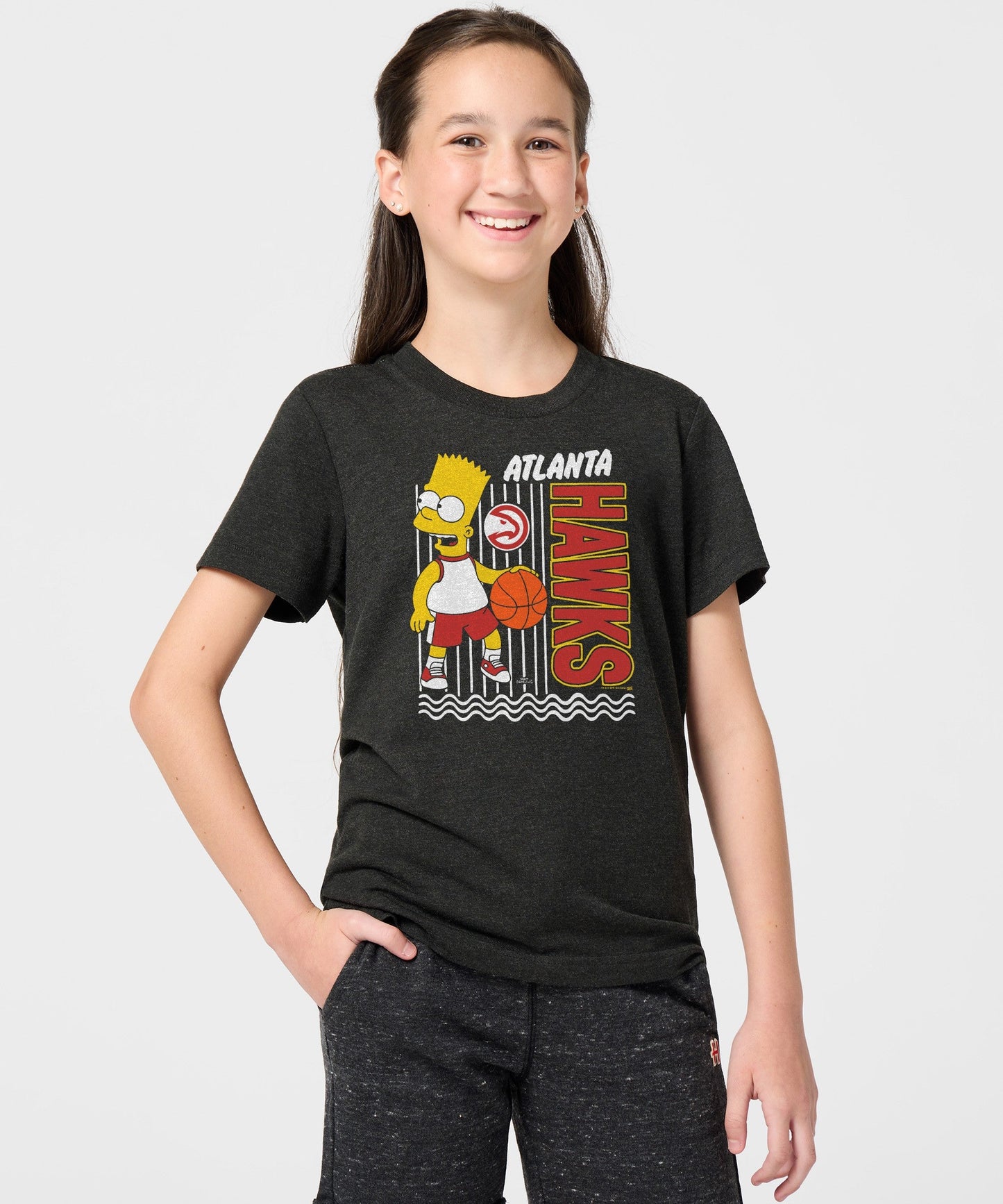 Youth The Simpsons Bart x Atlanta Hawks