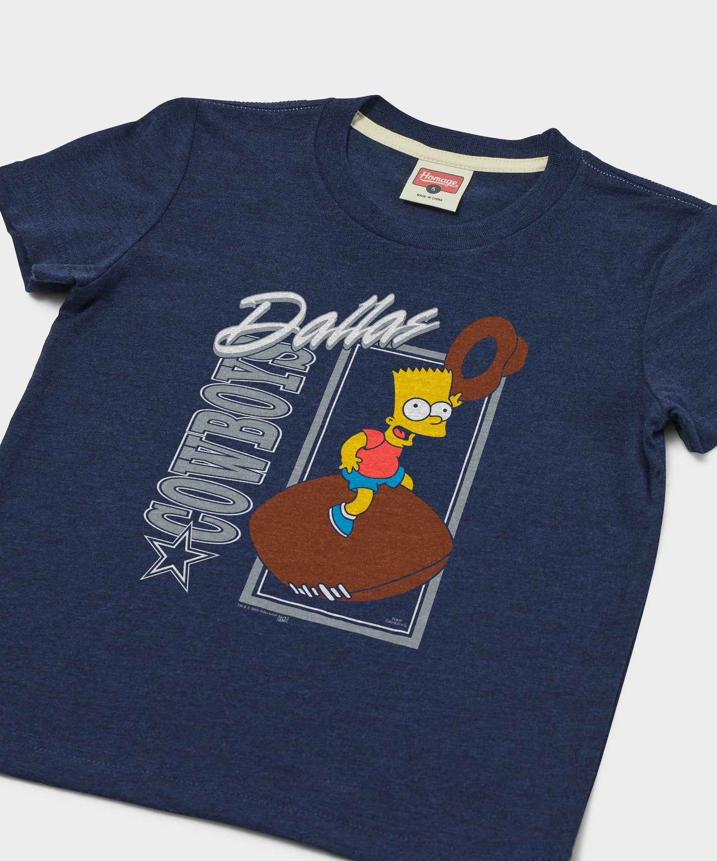Youth The Simpsons Bart x Dallas Cowboys